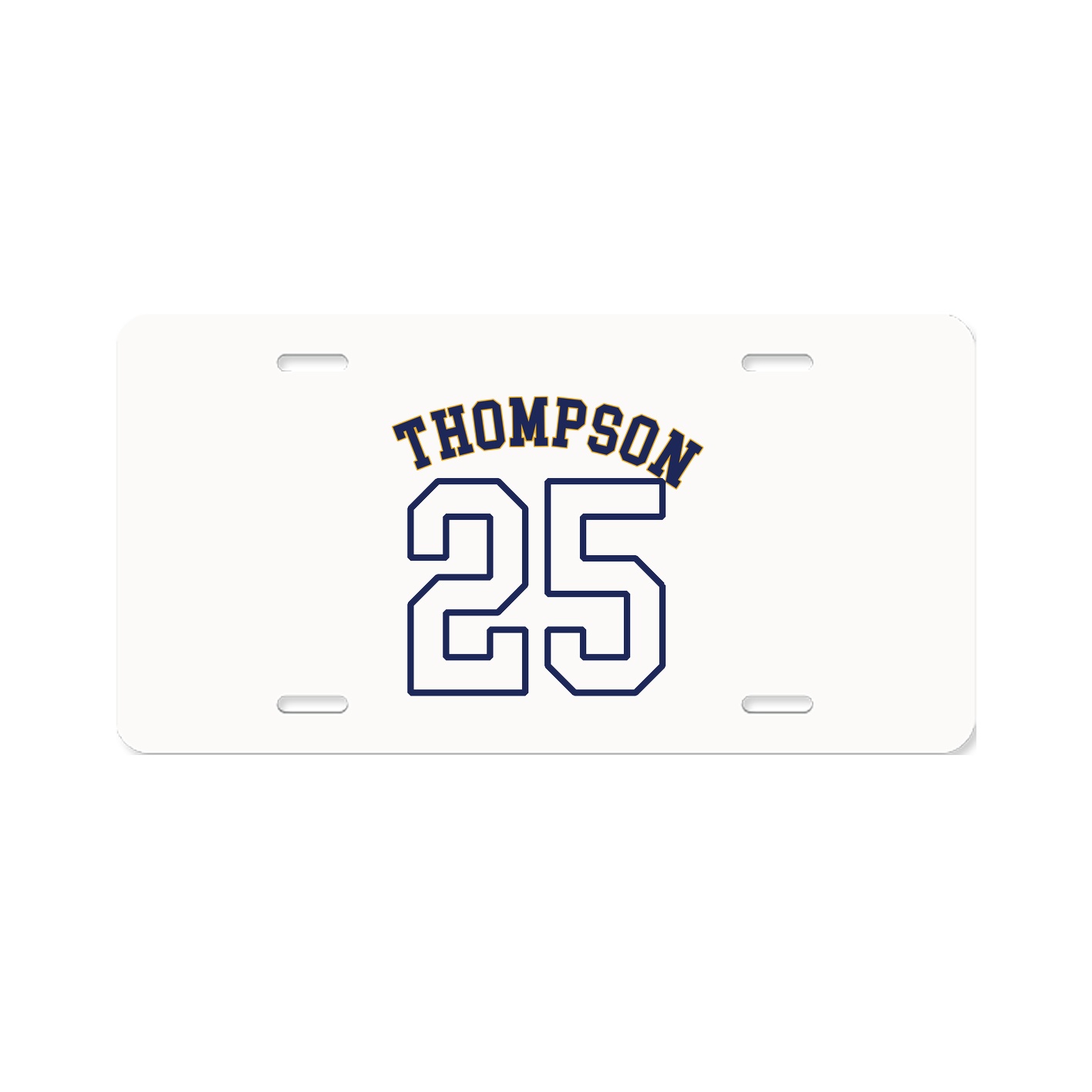 License Plate — Shirsey Arch in Classic