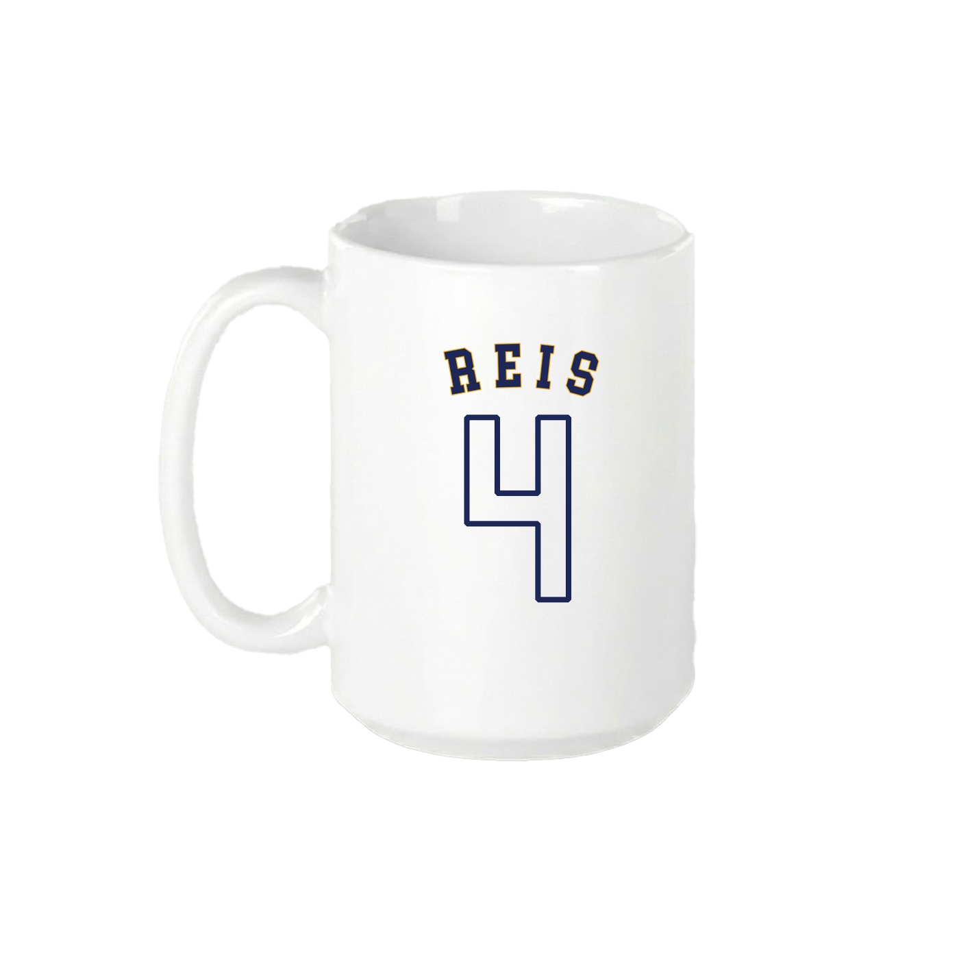 15oz Coffee Mug — Shirsey Arch in White
