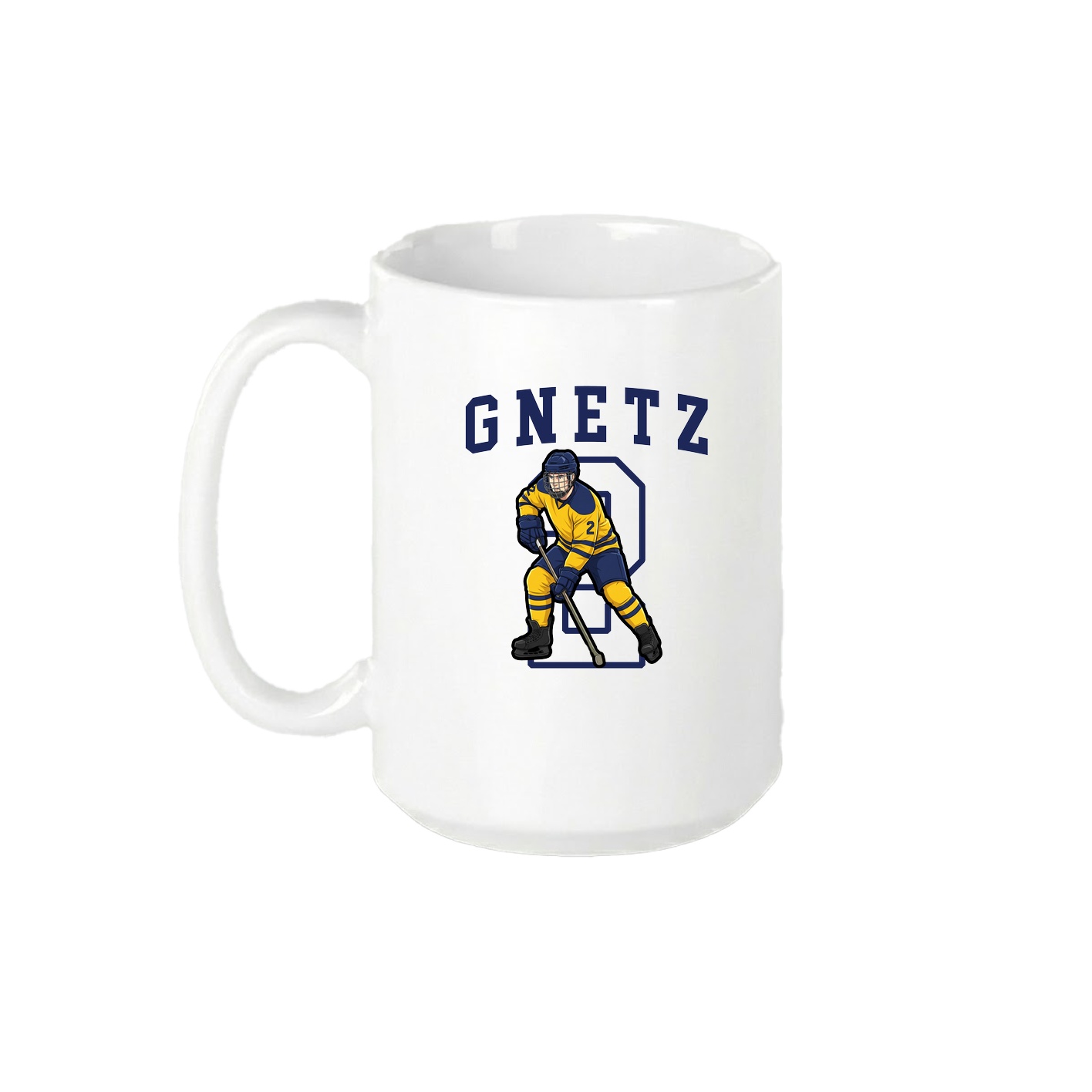 15oz Coffee Mug — Shirsey in White