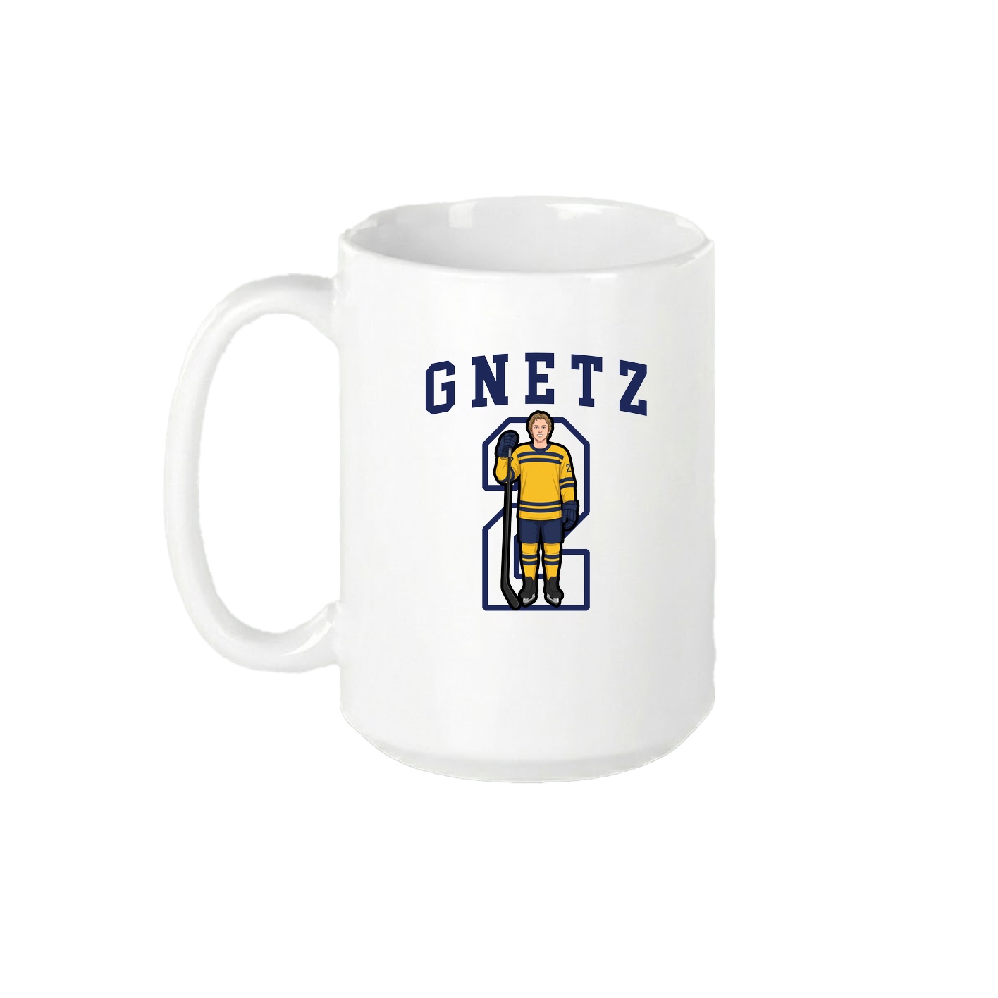 15oz Coffee Mug — Shirsey in White