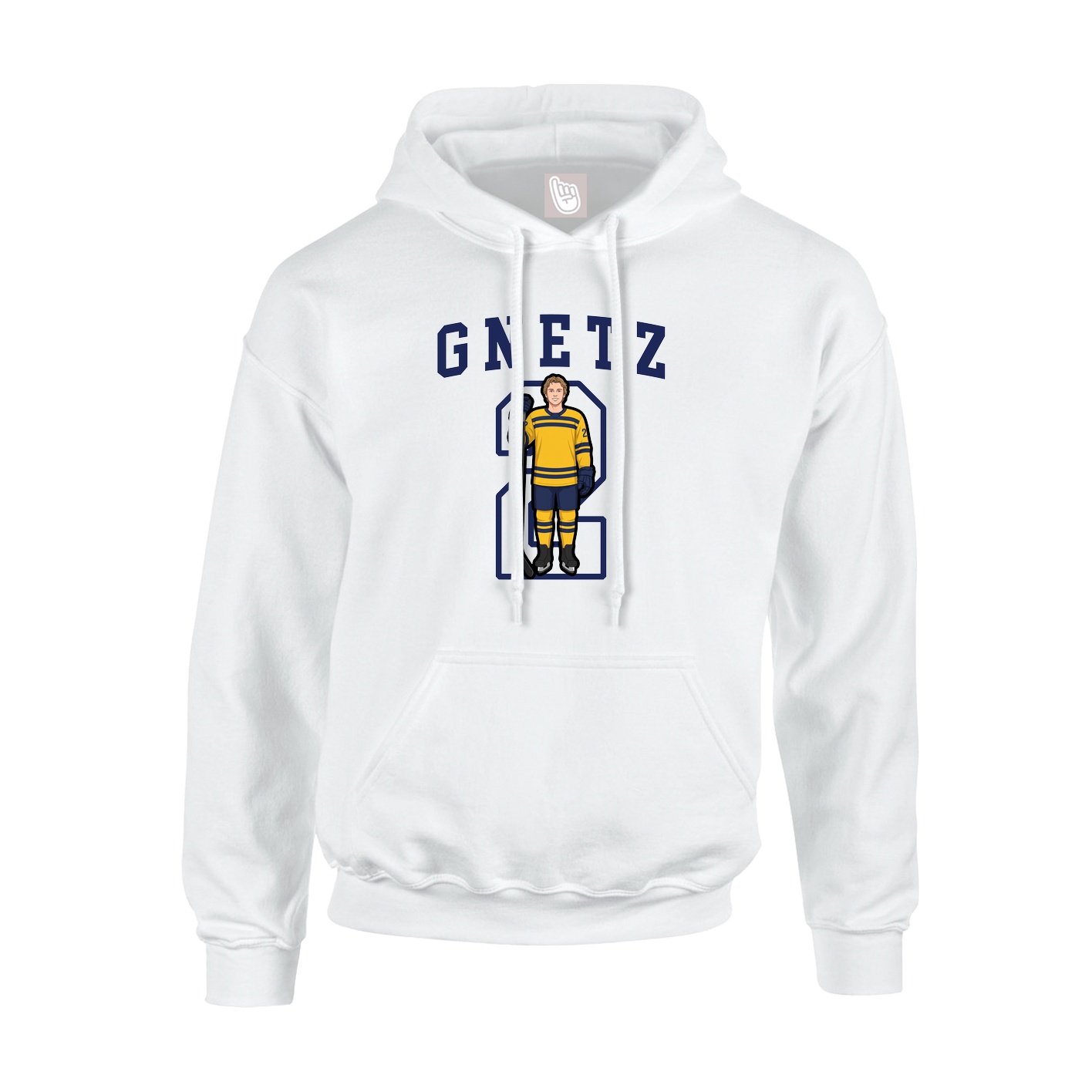 Youth Hoodie — Shirsey in White