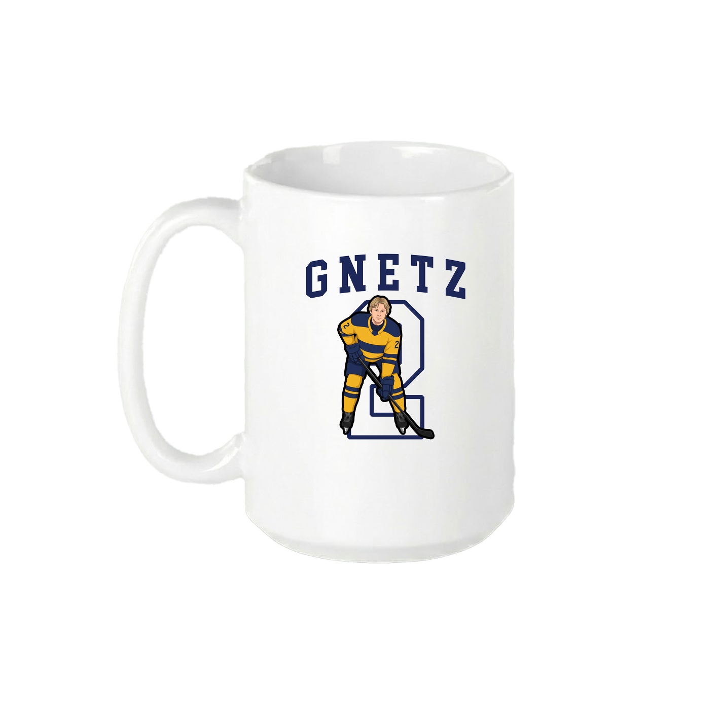 15oz Coffee Mug — Shirsey in White
