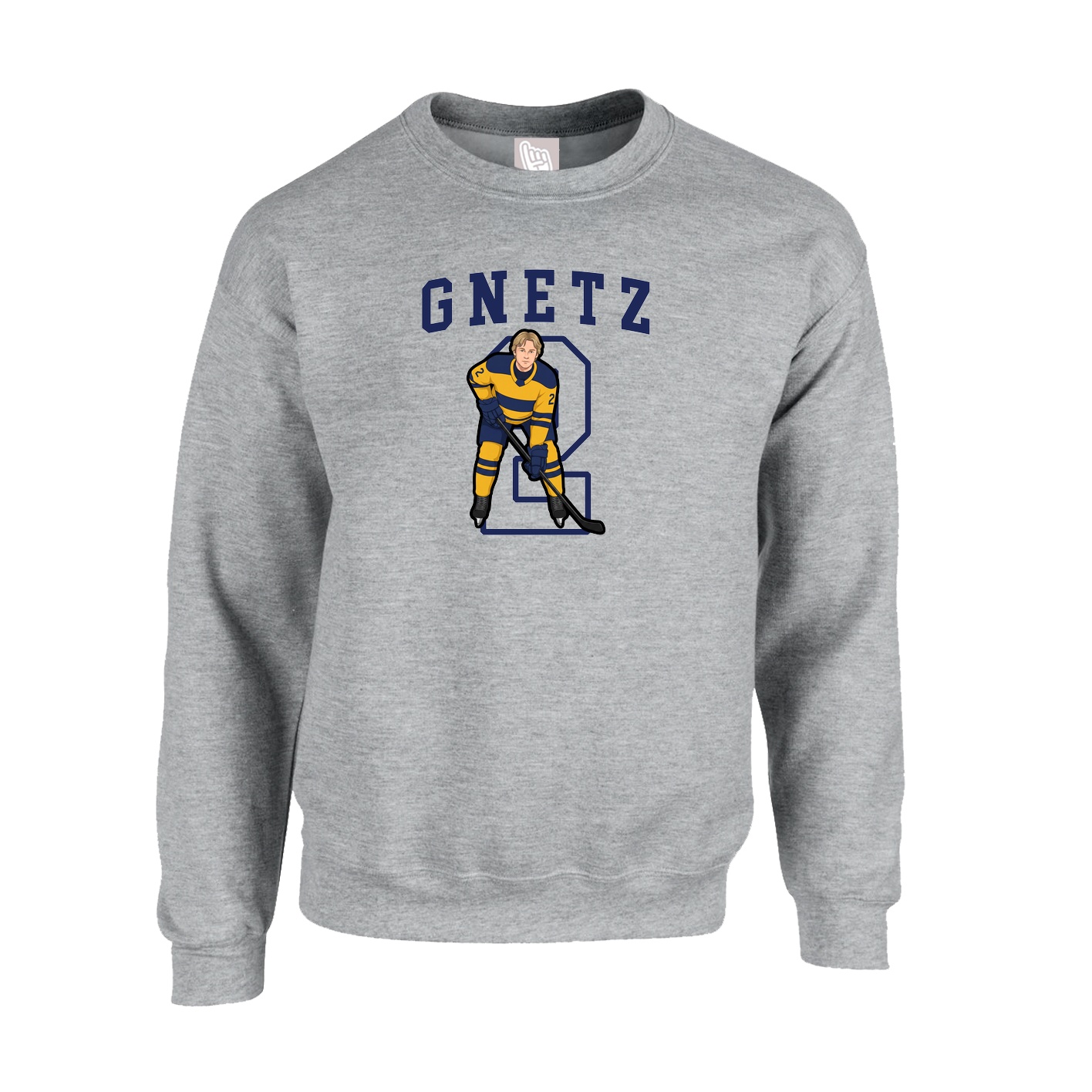 Fleece Crew — Shirsey in Grey