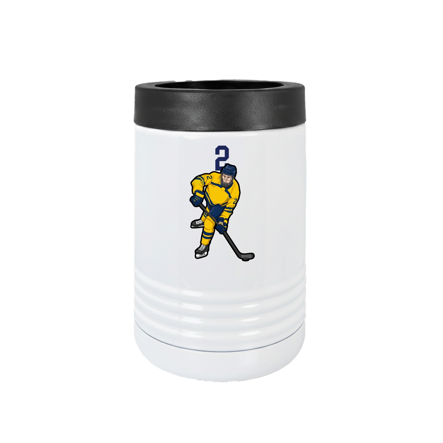 Beverage Holder — Number Top in White