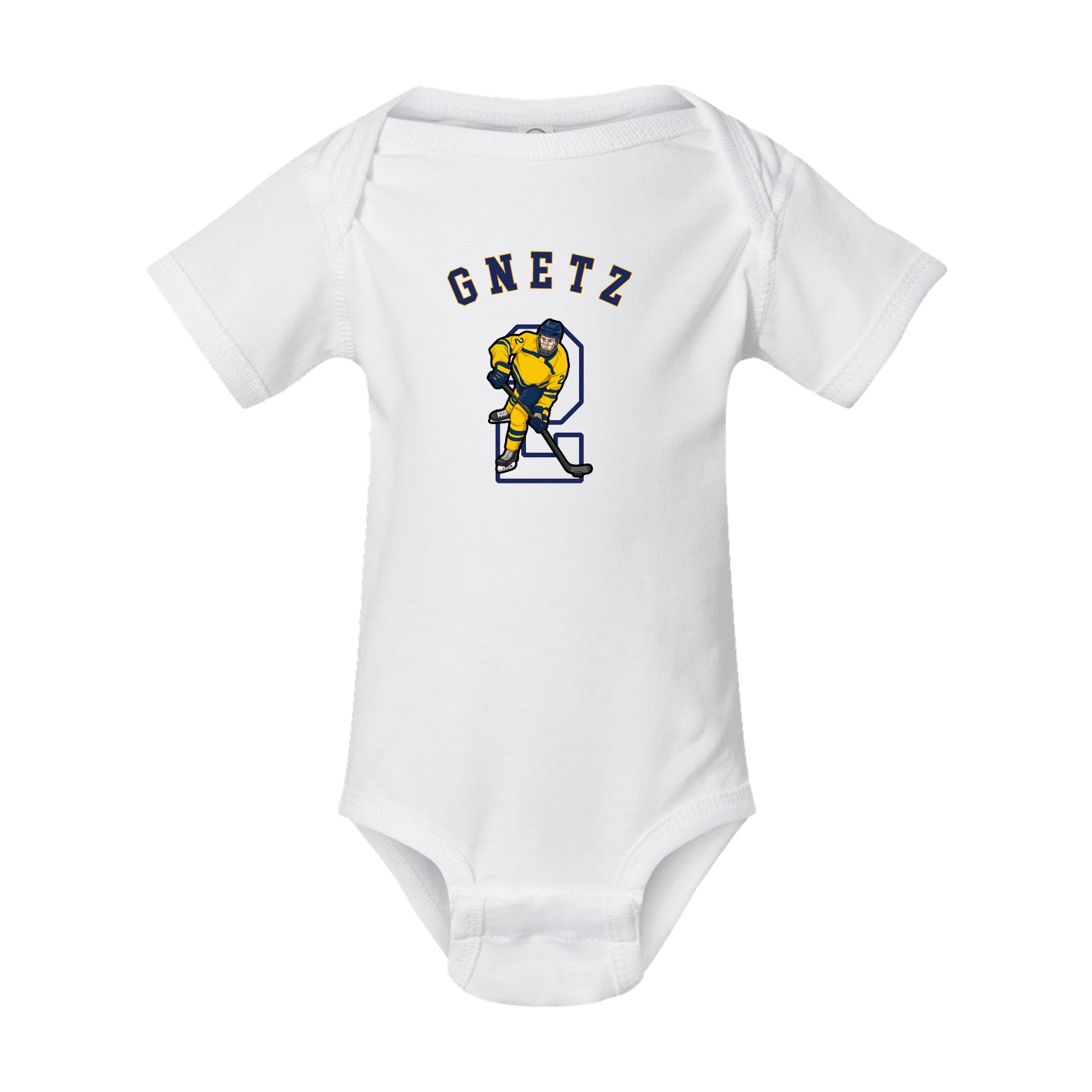Baby Onesie — Shirsey Arch in White