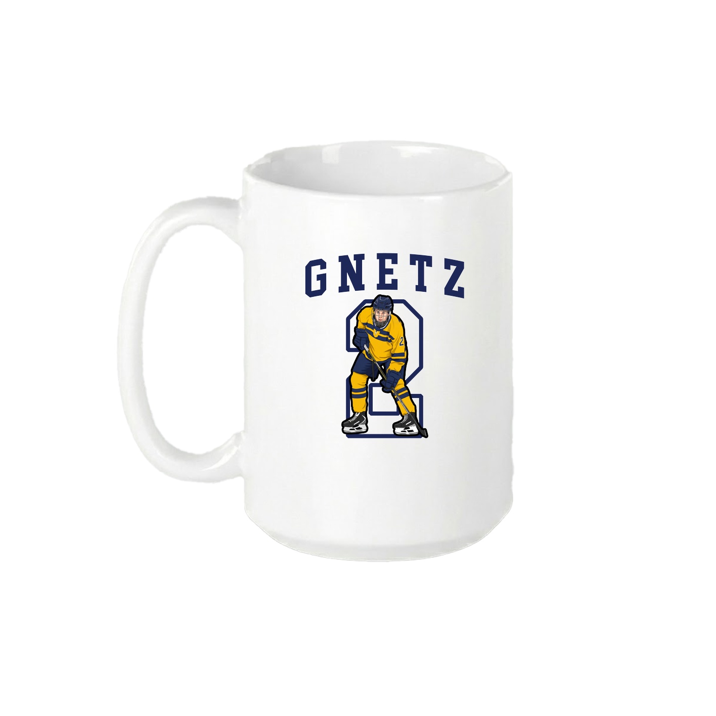 15oz Coffee Mug — Shirsey in White