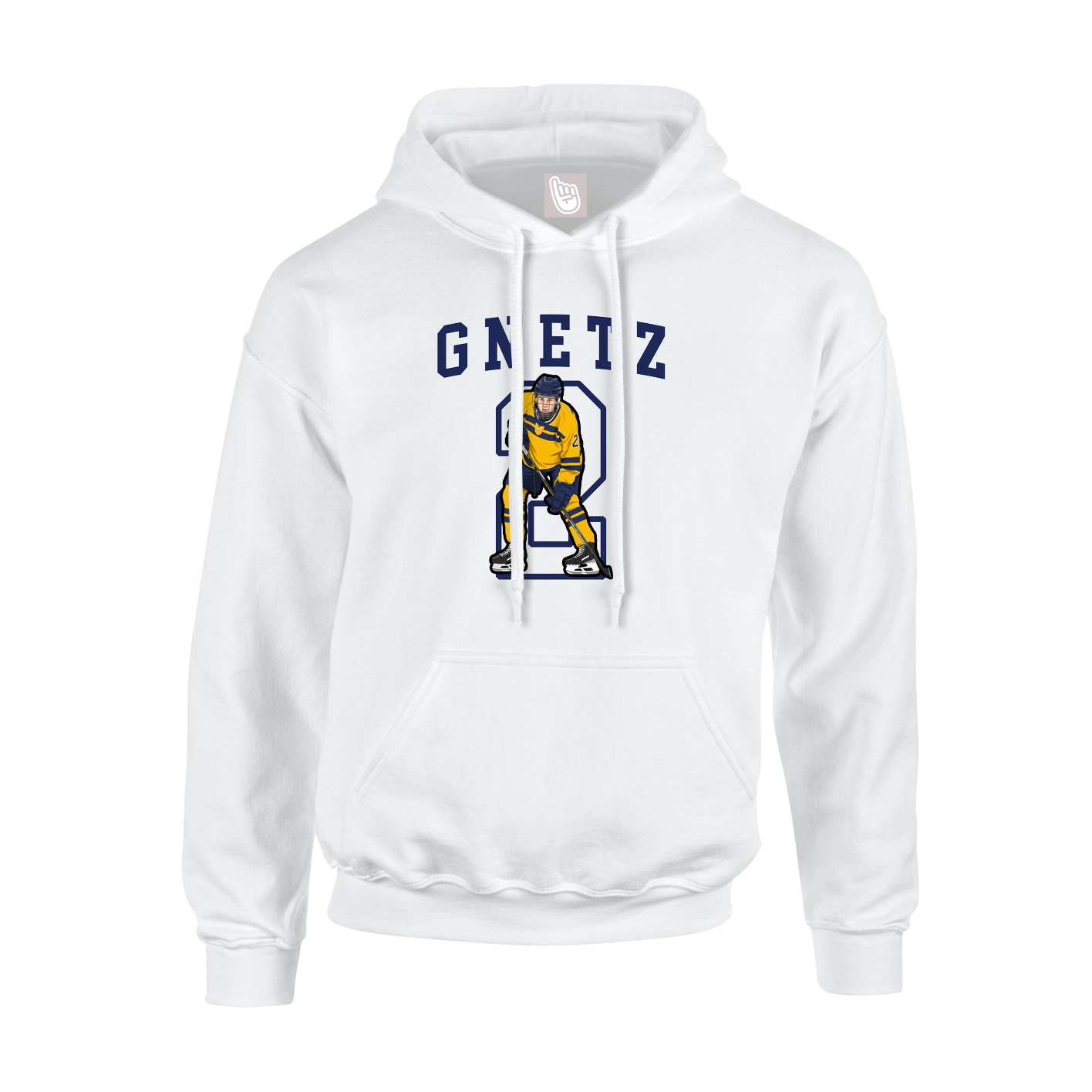 Youth Hoodie — Shirsey in White