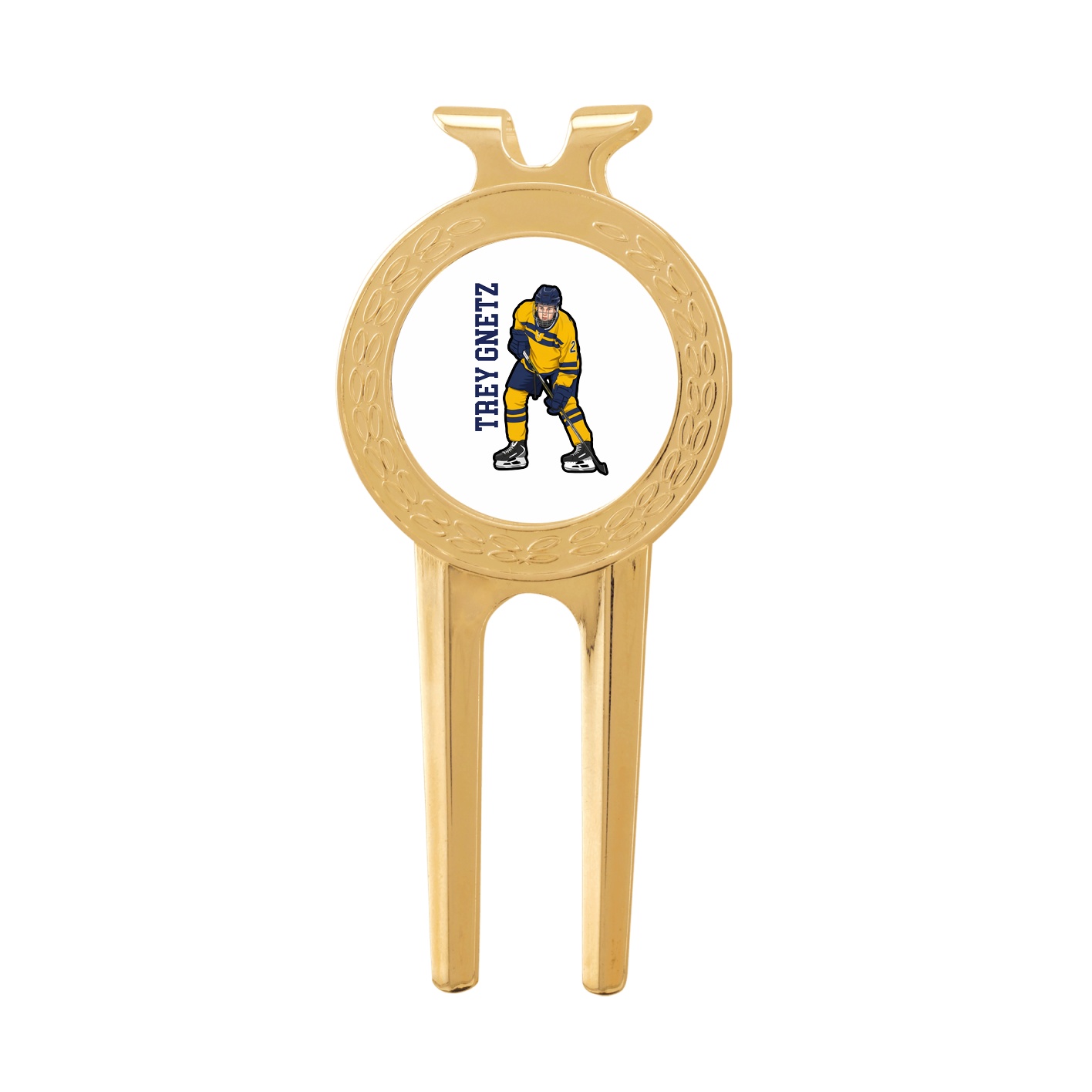 Divot Tool with Ball Marker — Name Vertical in Classic