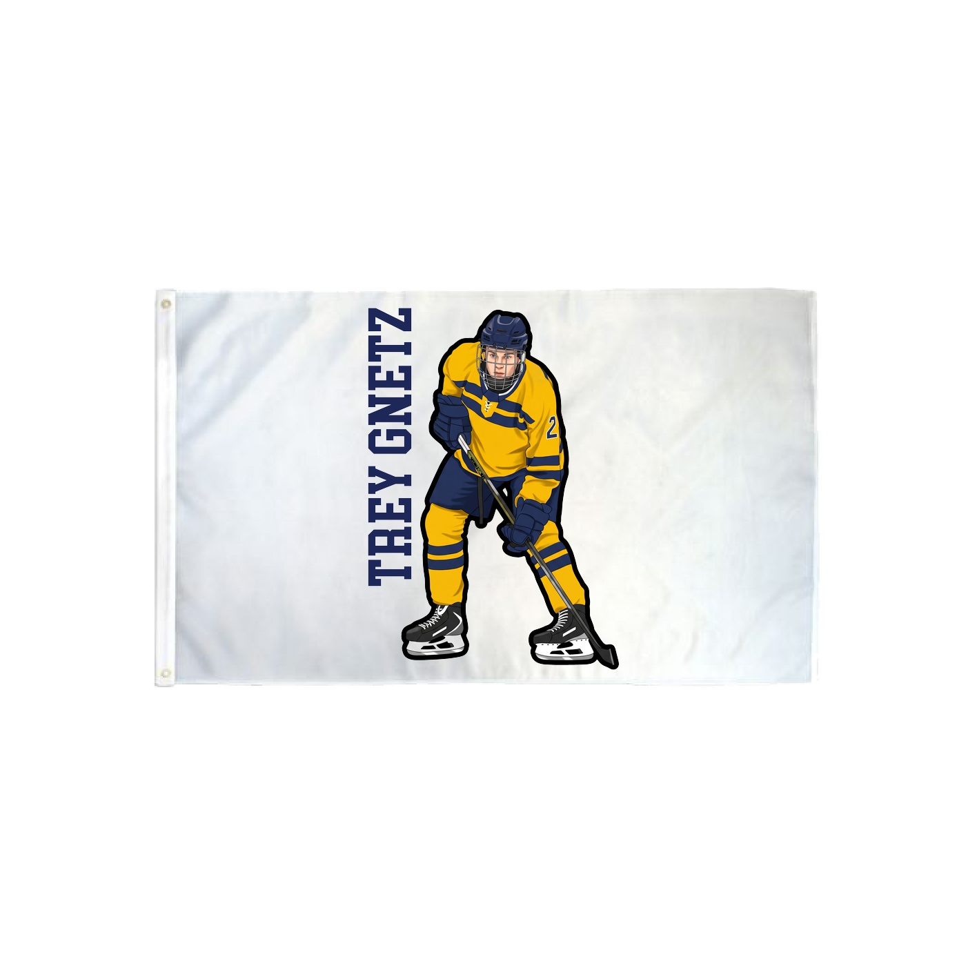3x5 Flag — Name Vertical in Classic