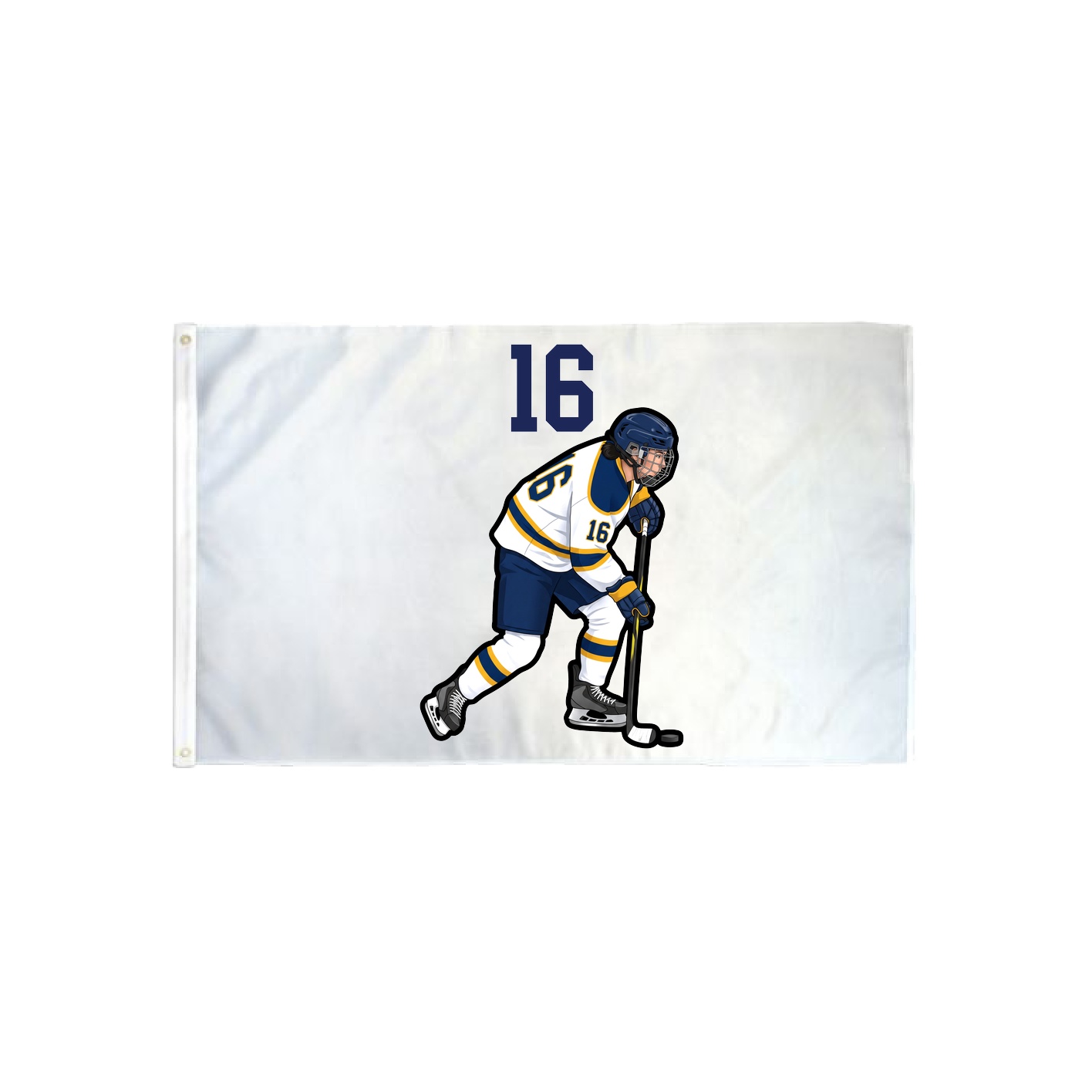 3x5 Flag — Number Top in Classic