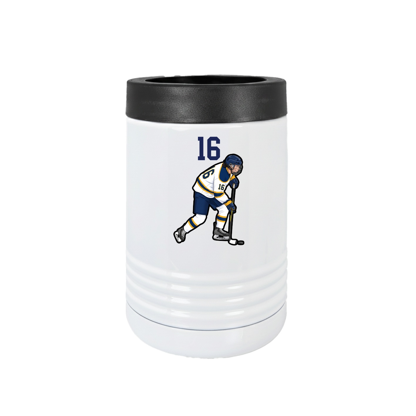 Beverage Holder — Number Top in White