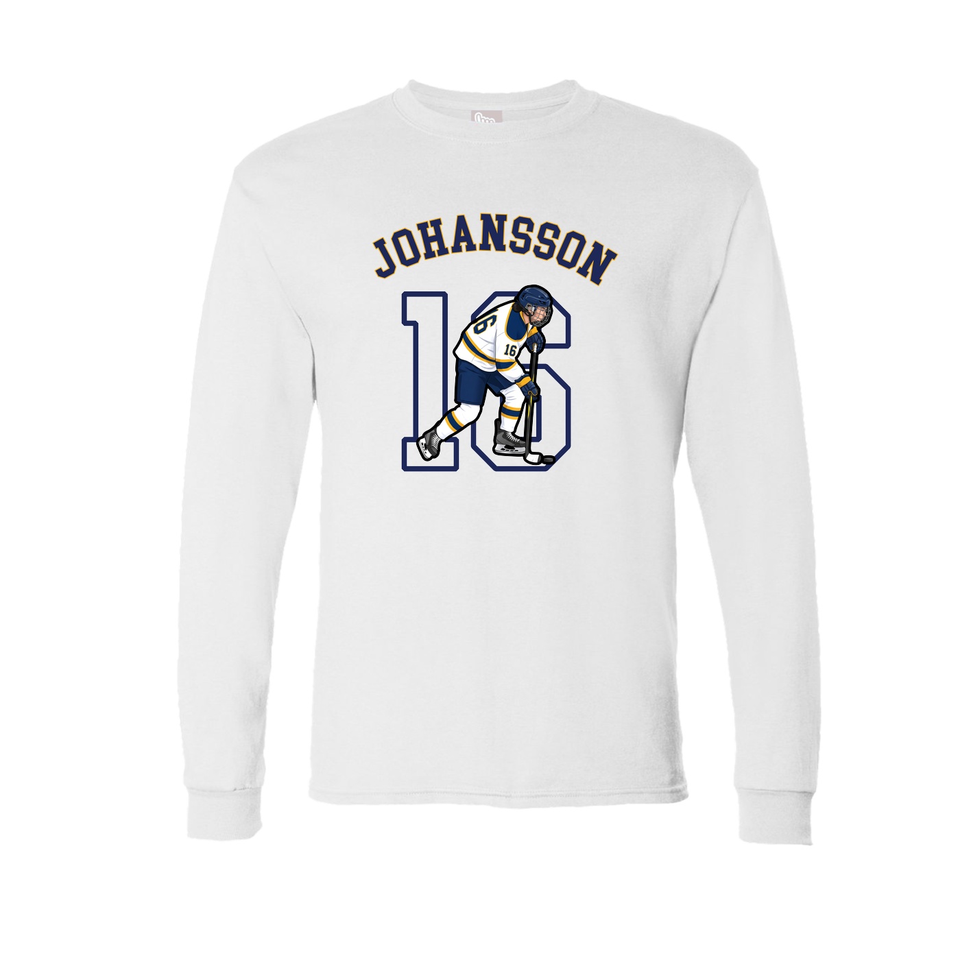 Long Sleeve Tee — Shirsey Arch in White