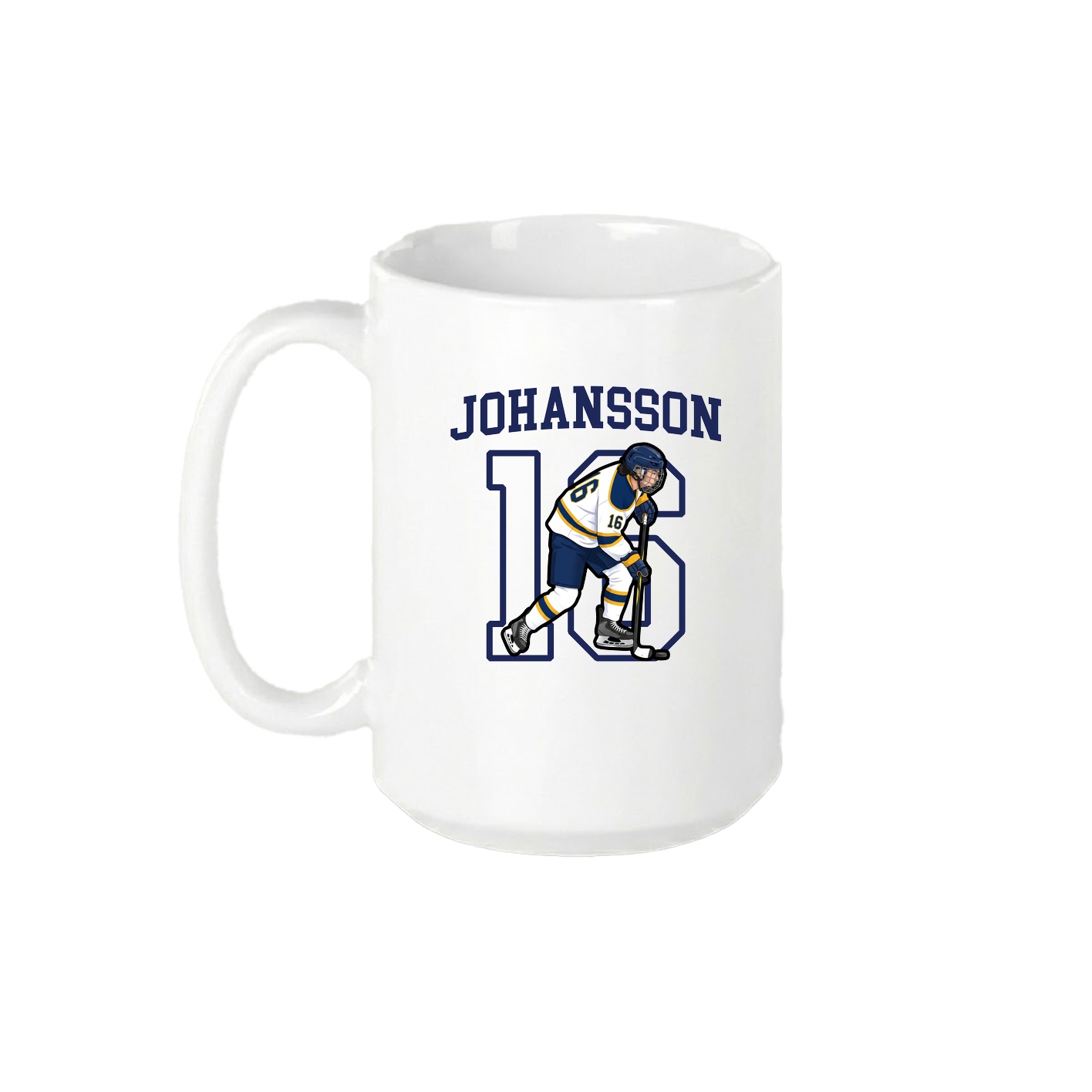 15oz Coffee Mug — Shirsey in White