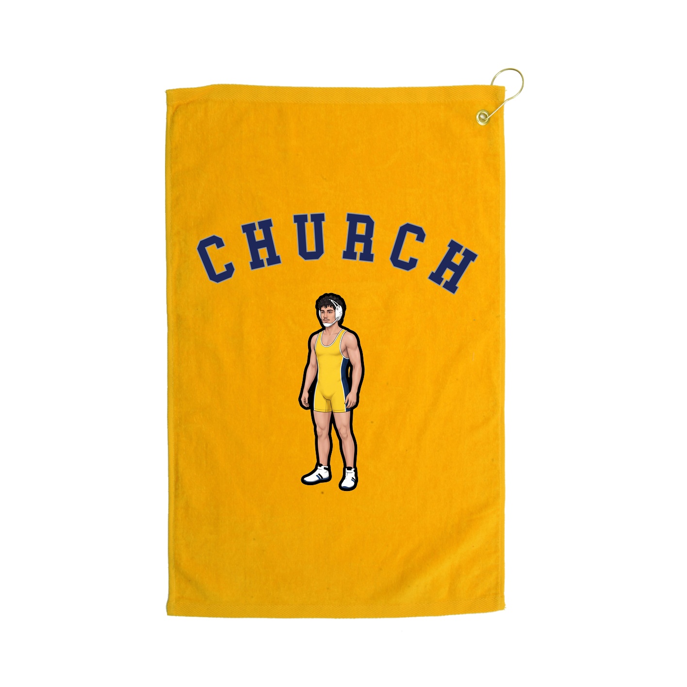 Golf Towel — Shirsey Arch in Gold