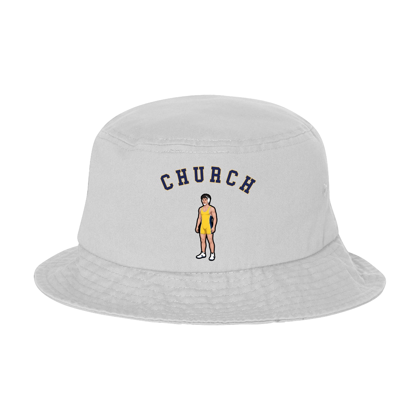 Bucket Cap — Shirsey Arch in White