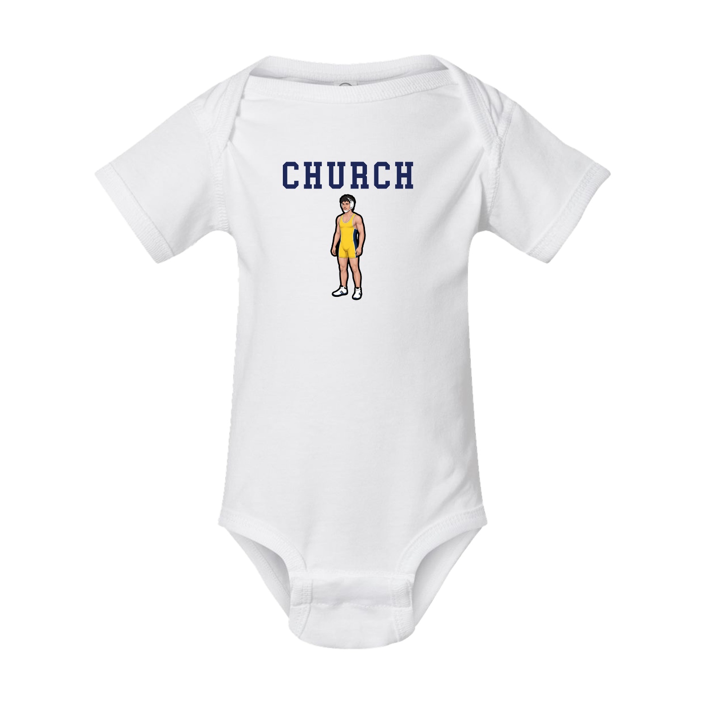 Baby Onesie — Shirsey in White
