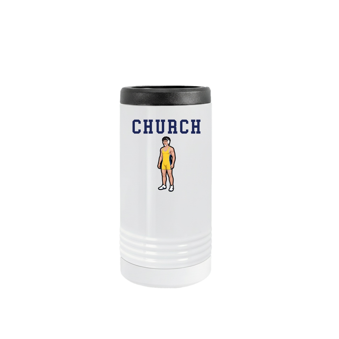 Slim Beverage Holder — Shirsey in White