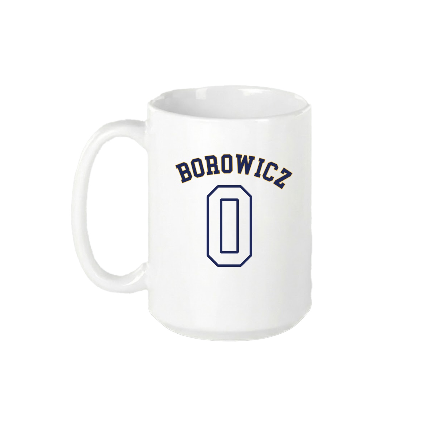 15oz Coffee Mug — Shirsey Arch in White
