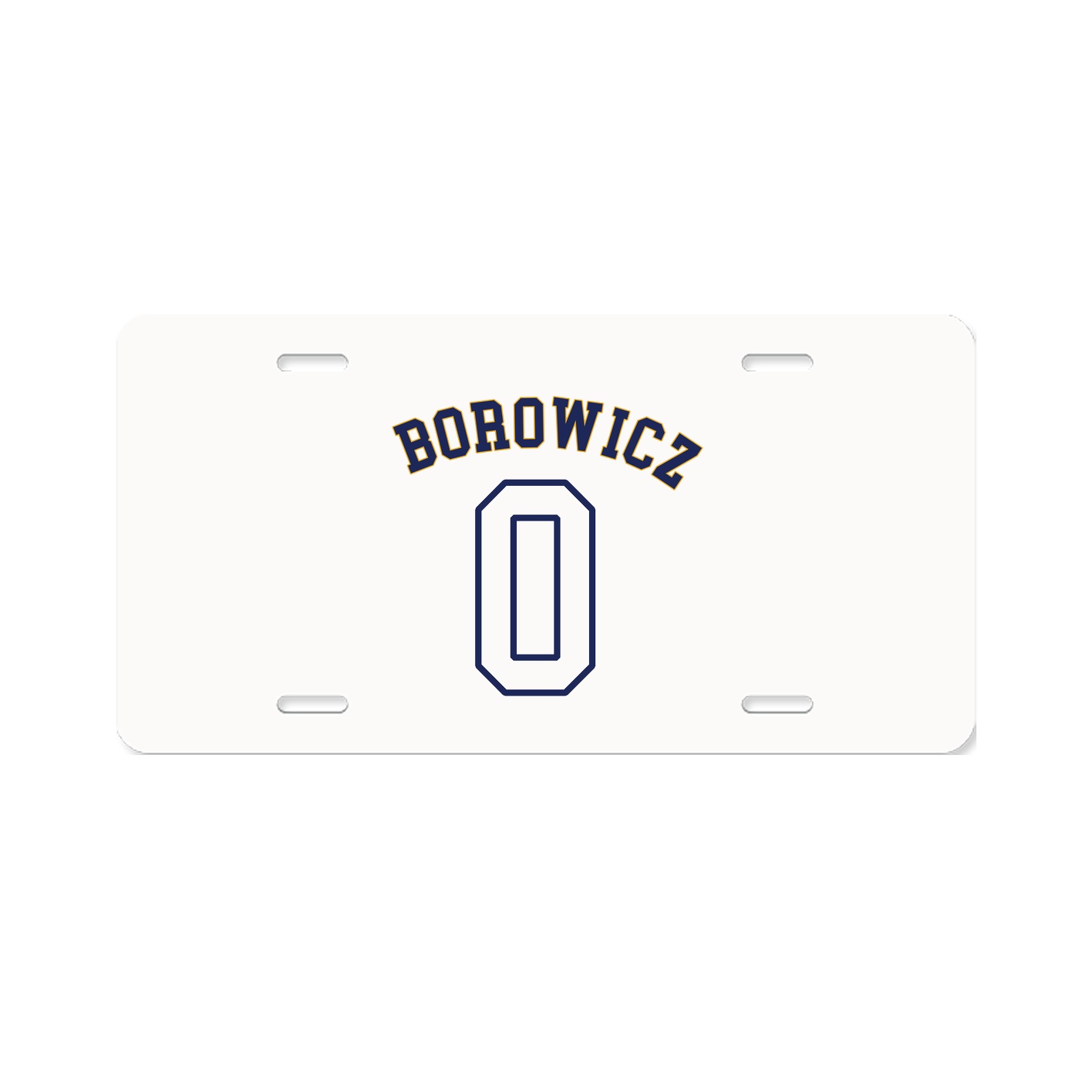 License Plate — Shirsey Arch in Classic