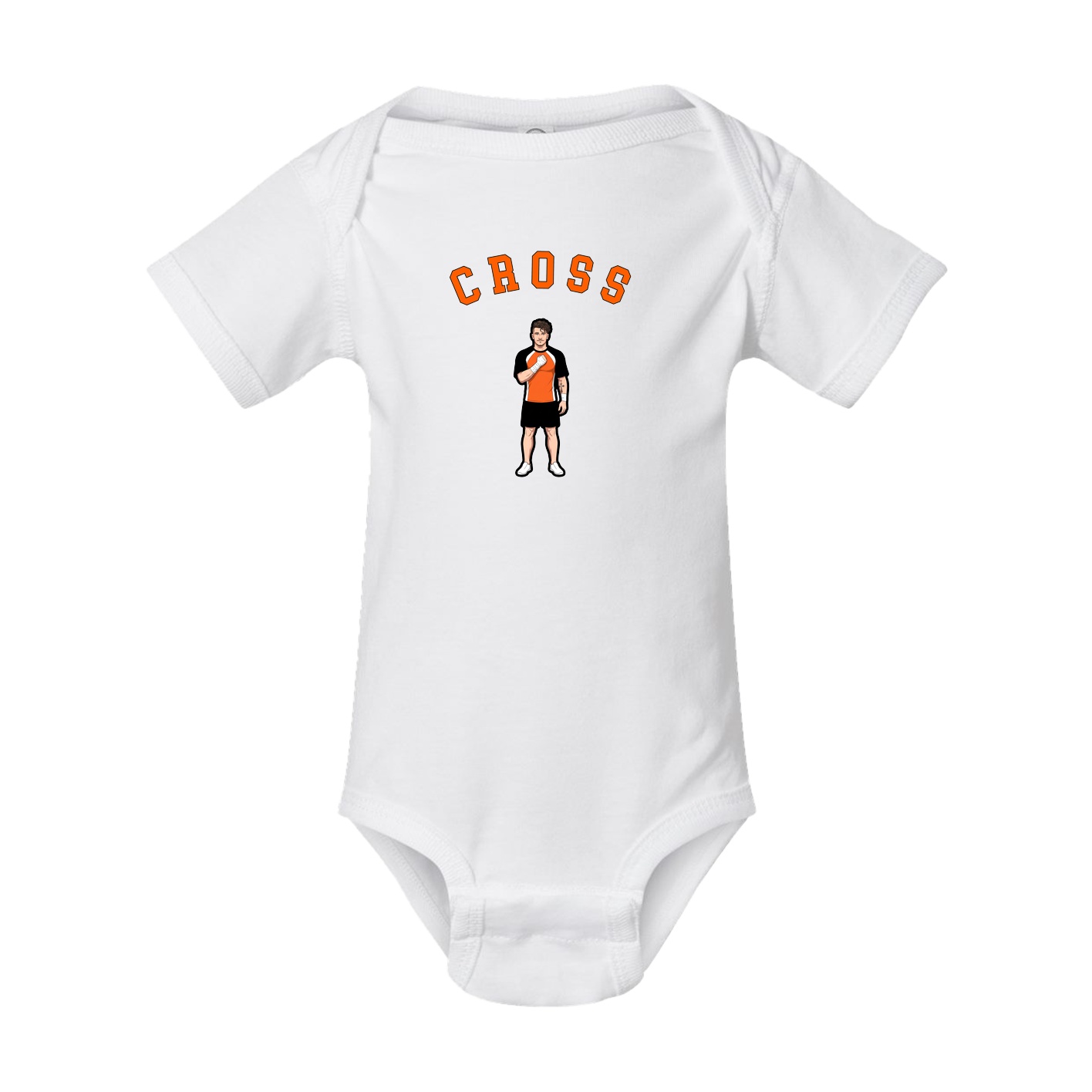 Baby Onesie — Shirsey Arch in White