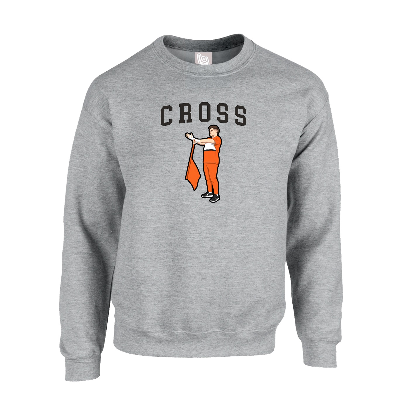 Fleece Crew — Shirsey in Grey