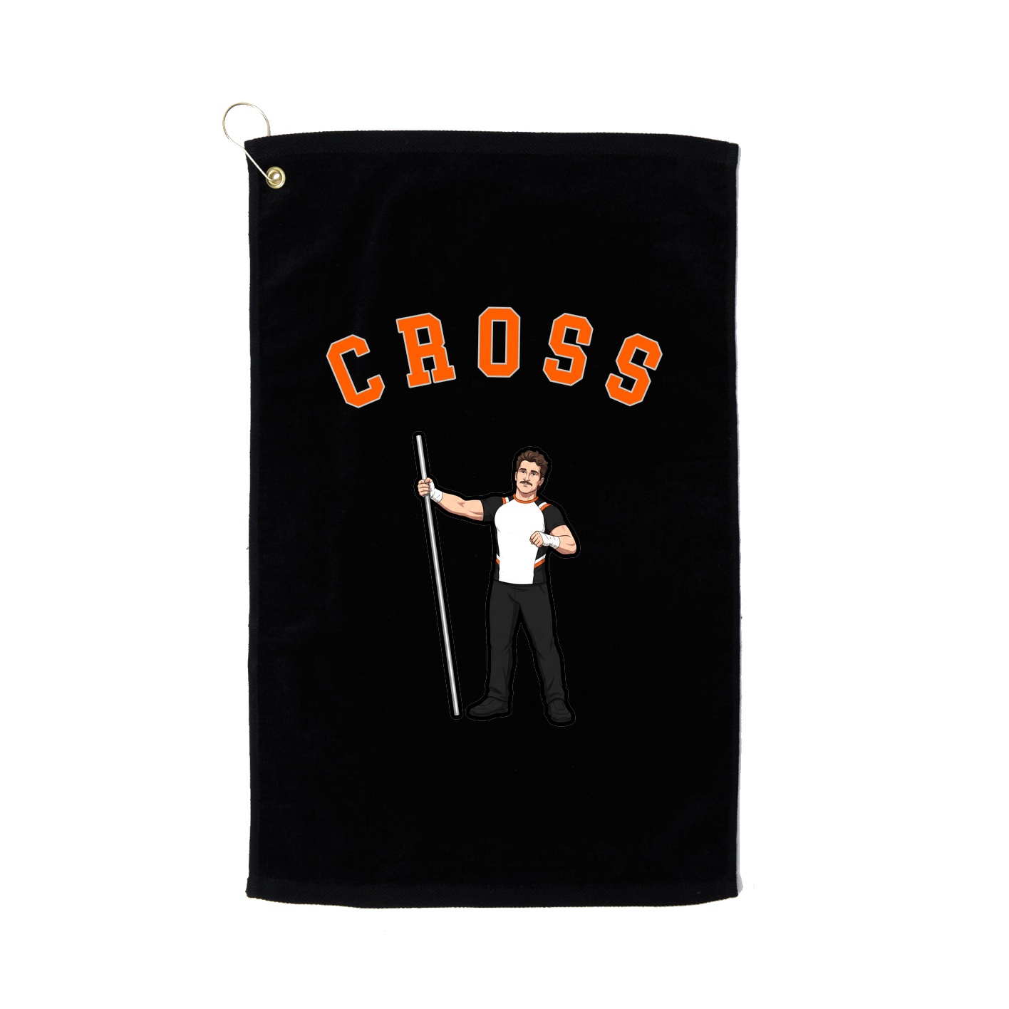 Golf Towel — Shirsey Arch in Black