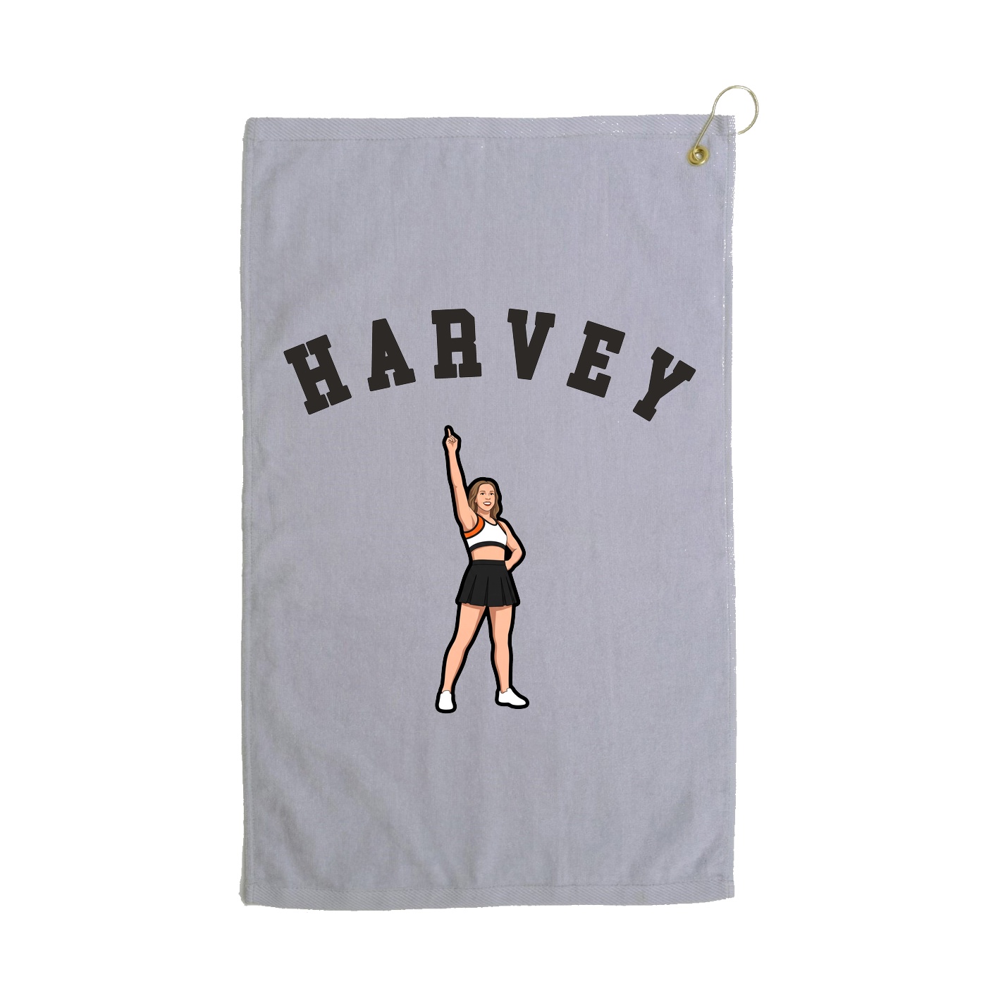 Golf Towel — Shirsey Arch in Grey
