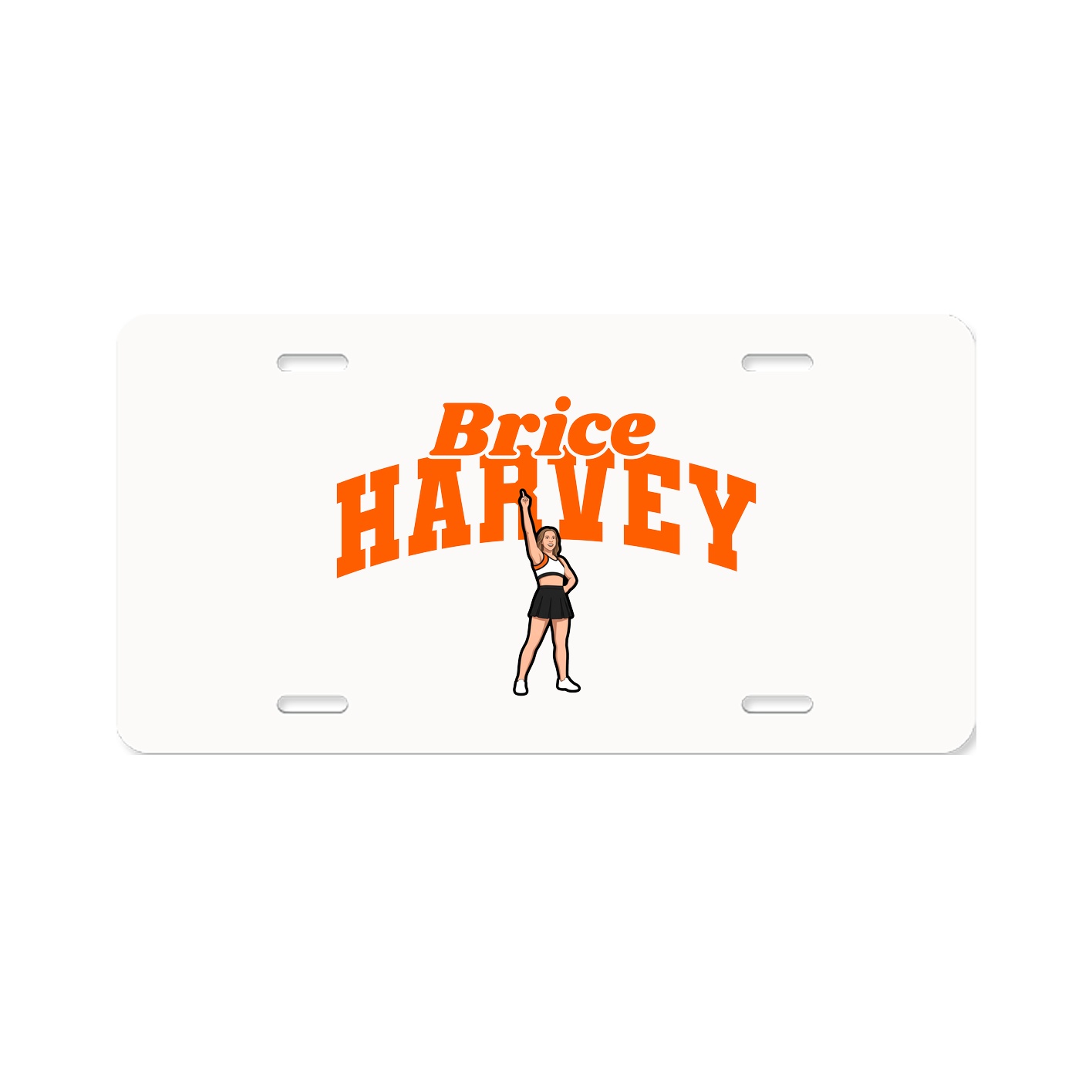 License Plate — Signature Arch in Classic
