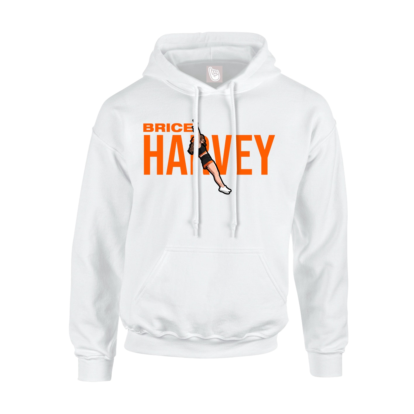 Hoodie — Player Name in White