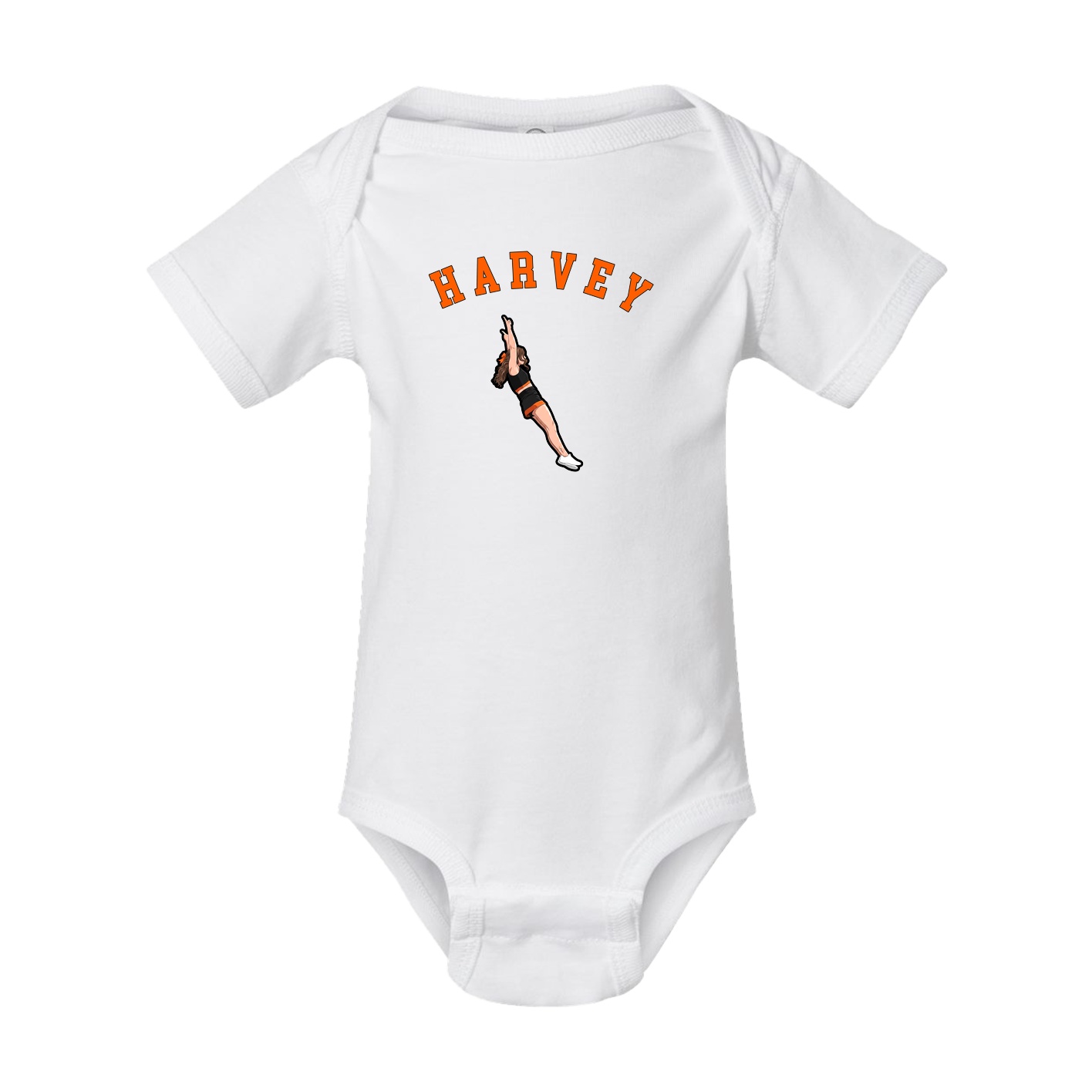 Baby Onesie — Shirsey Arch in White