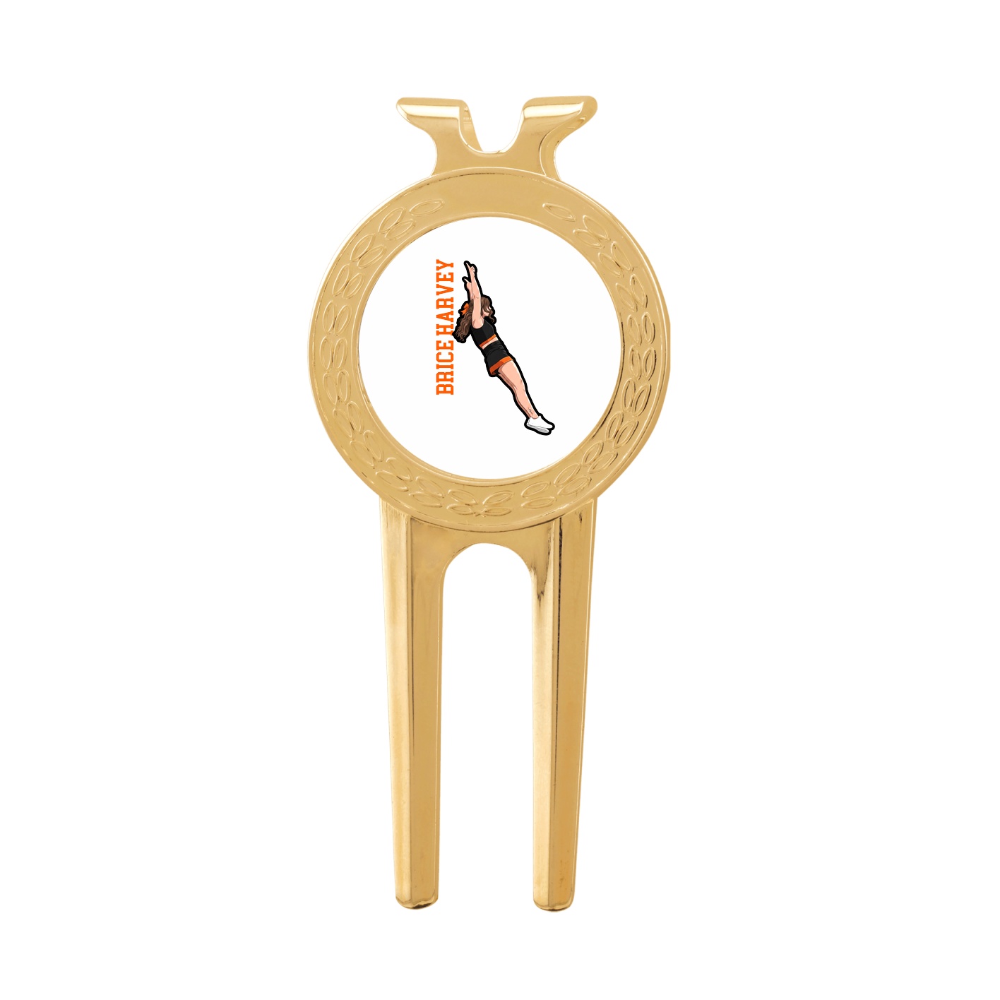 Divot Tool with Ball Marker — Name Vertical in Classic