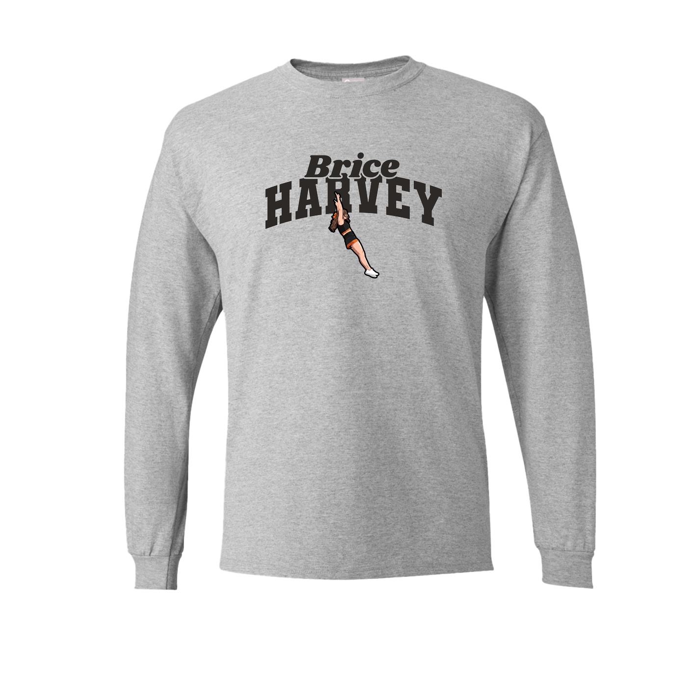 Long Sleeve Tee — Signature Arch in Grey
