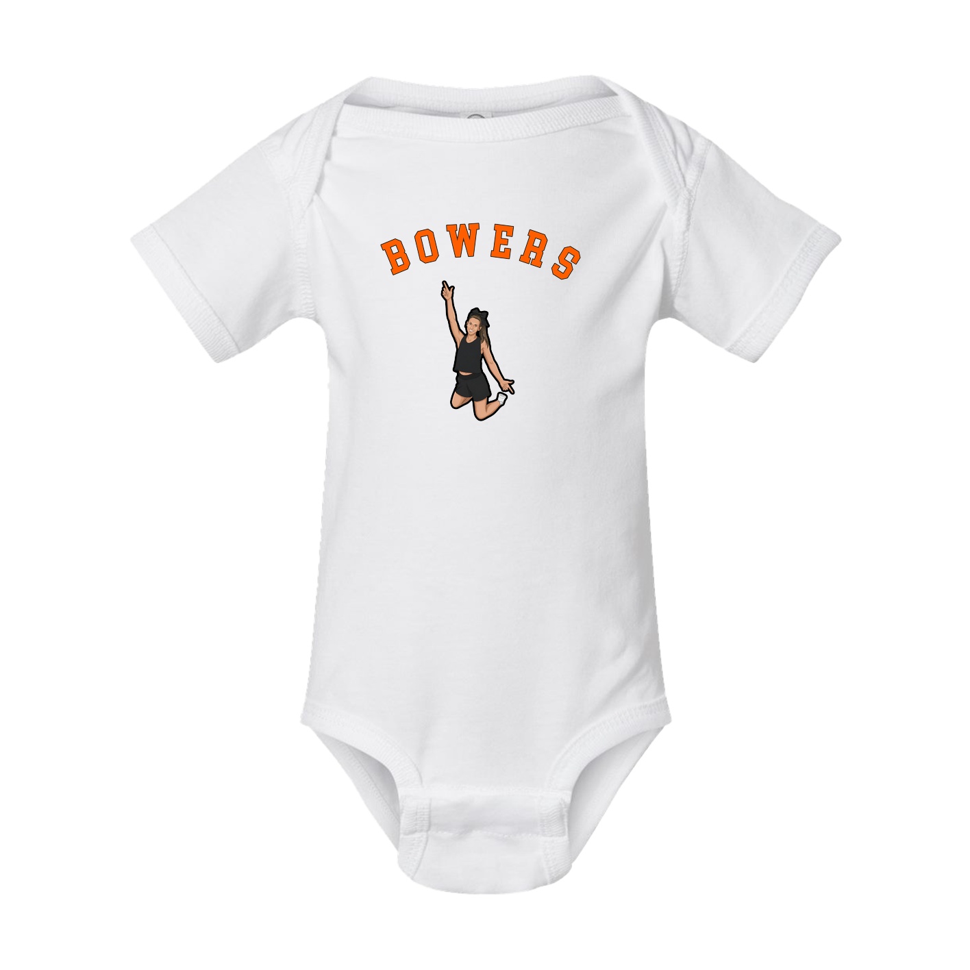Baby Onesie — Shirsey Arch in White