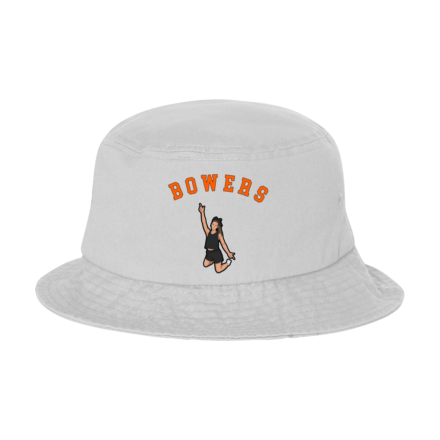 Bucket Cap — Shirsey Arch in White
