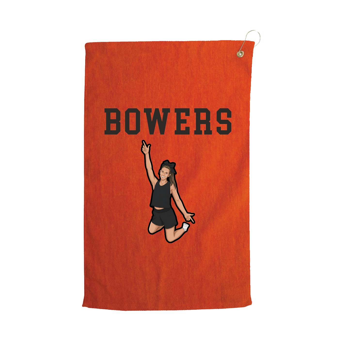 Golf Towel — Shirsey in Orange