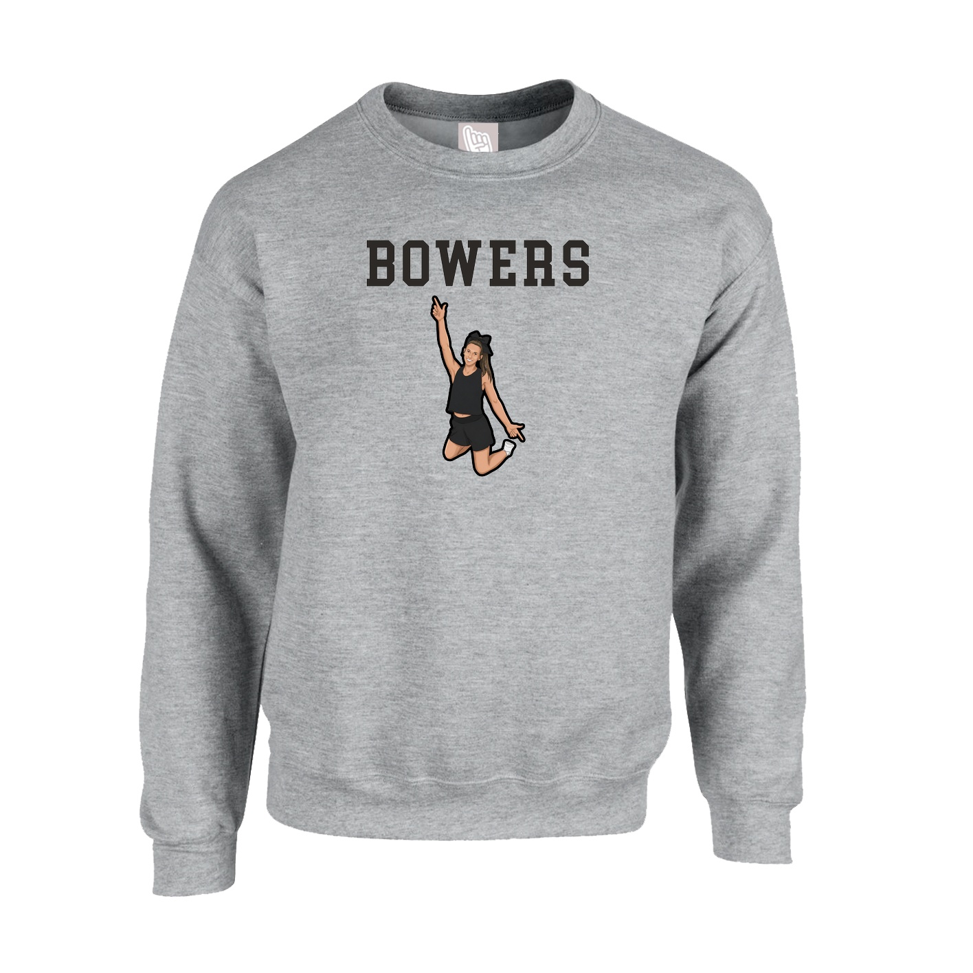 Fleece Crew — Shirsey in Grey