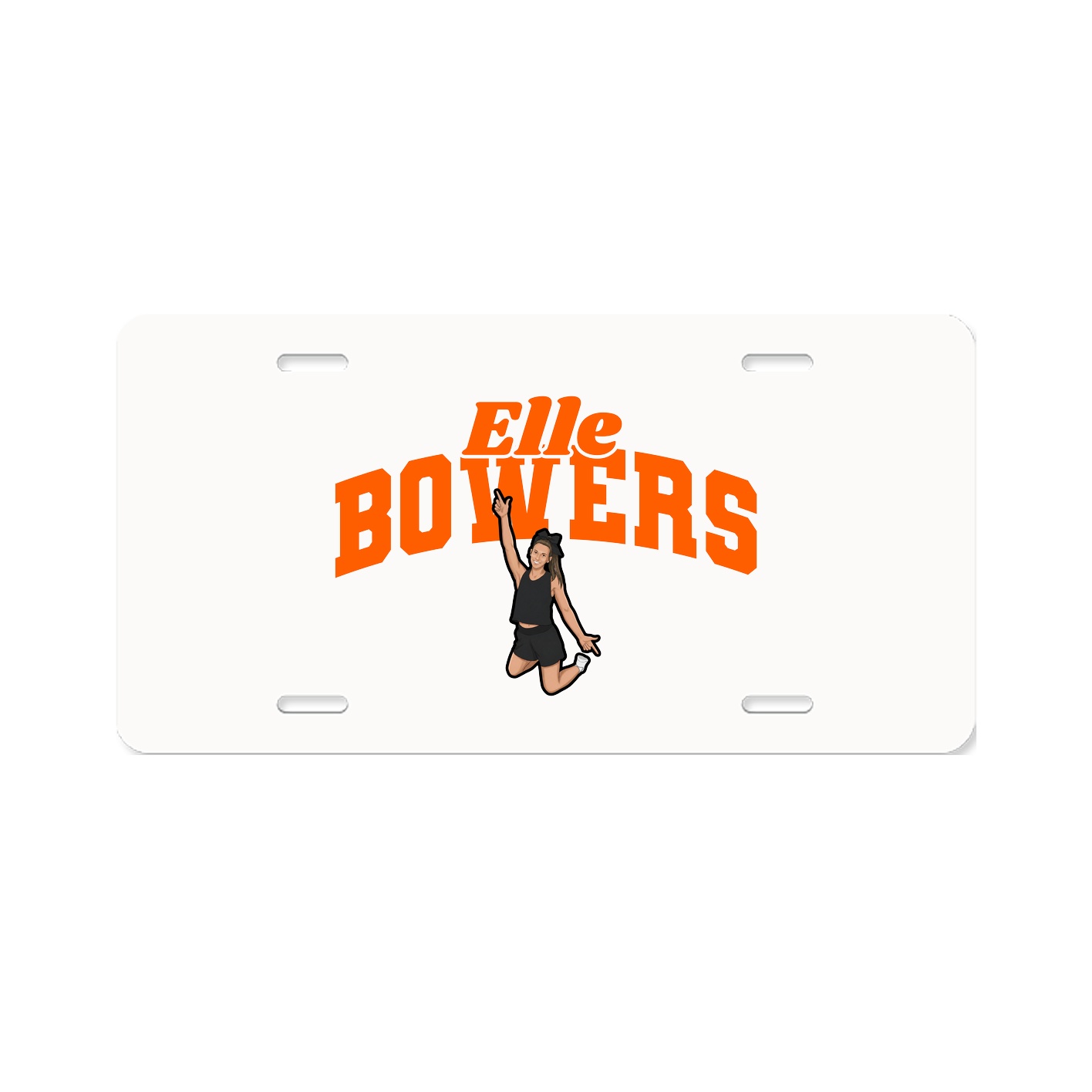 License Plate — Signature Arch in Classic