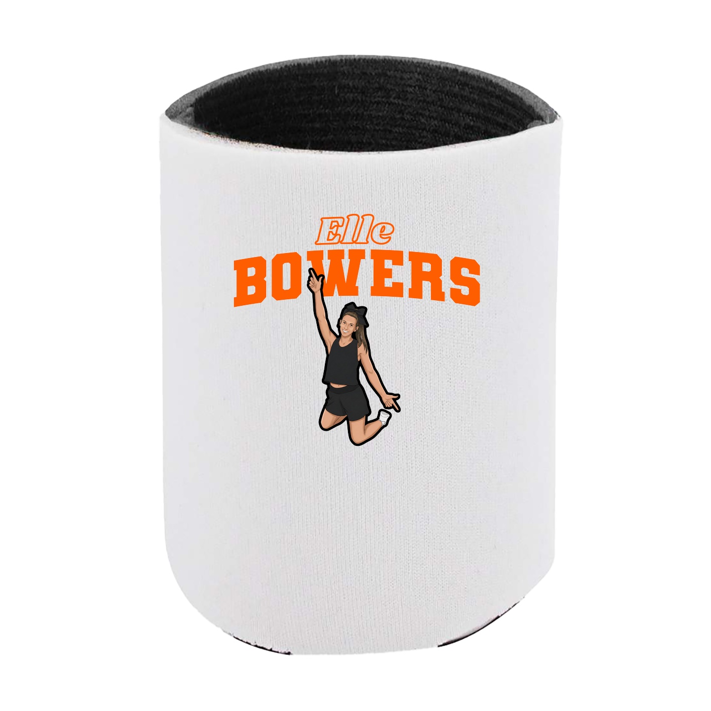 Can Holder — Name Arch in White