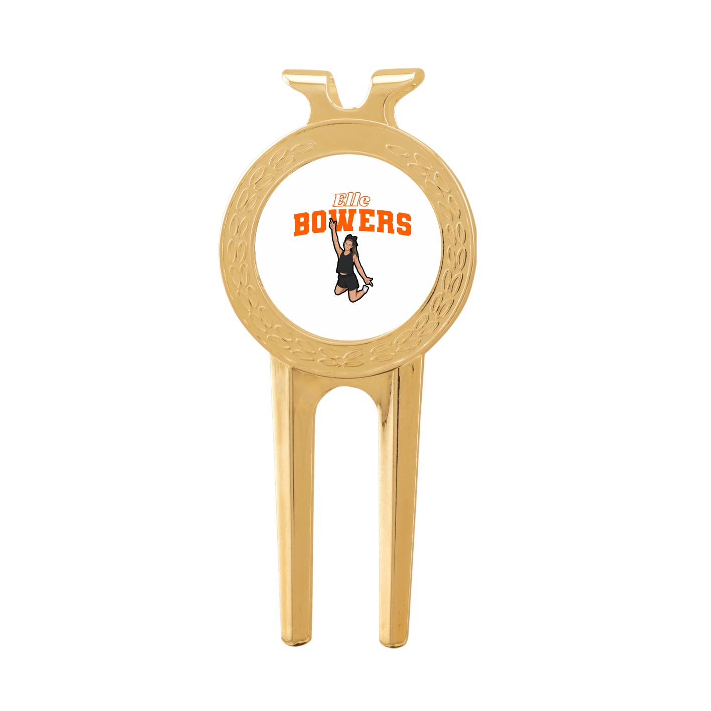Divot Tool with Ball Marker — Name Arch in Classic