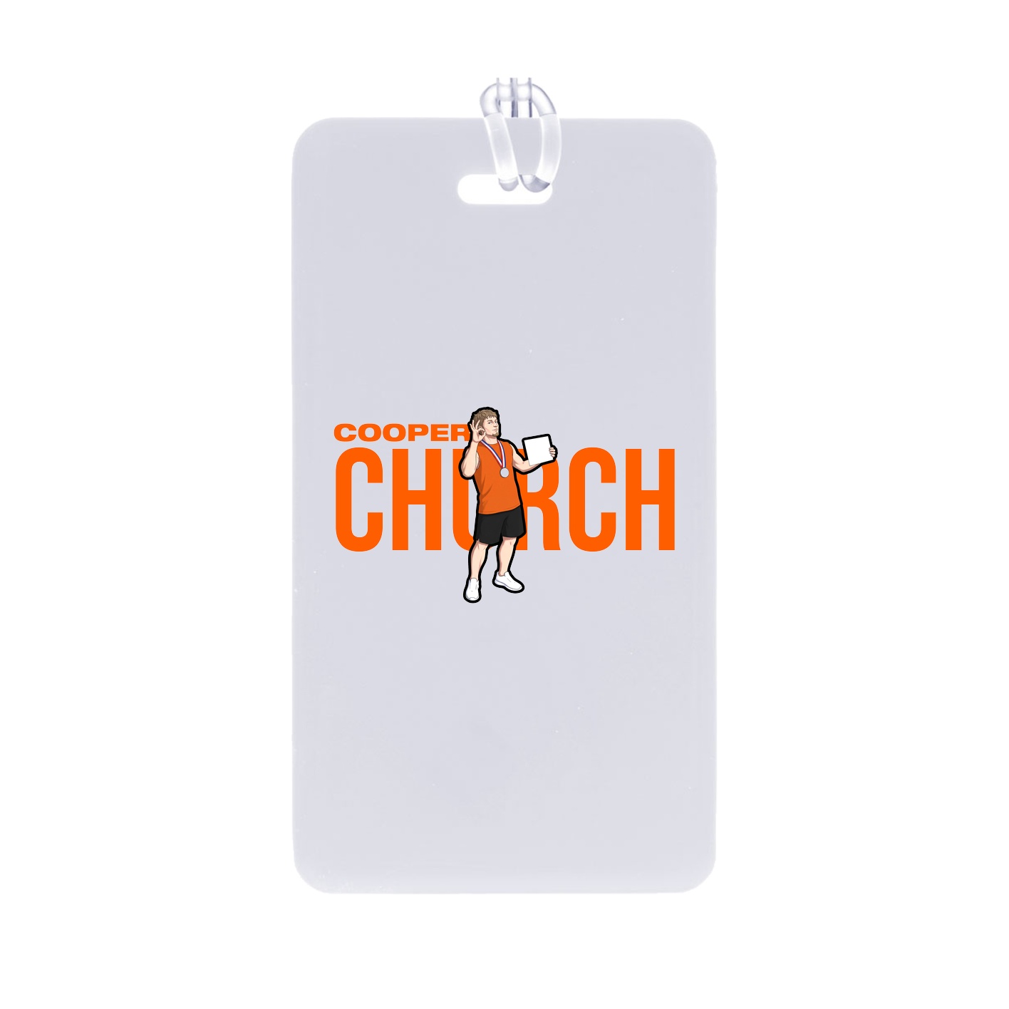 Bag Tag — Player Name in Classic