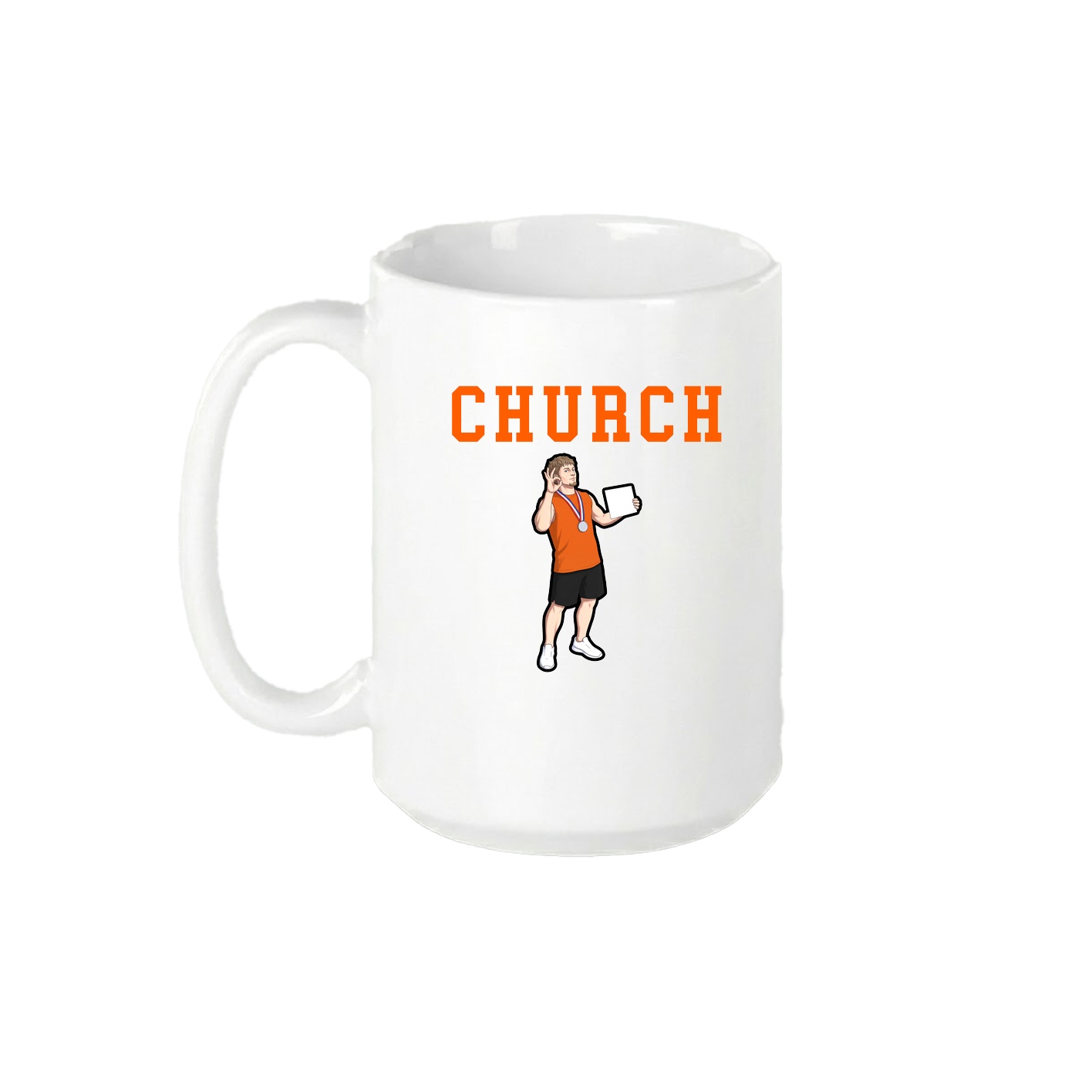 15oz Coffee Mug — Shirsey in White