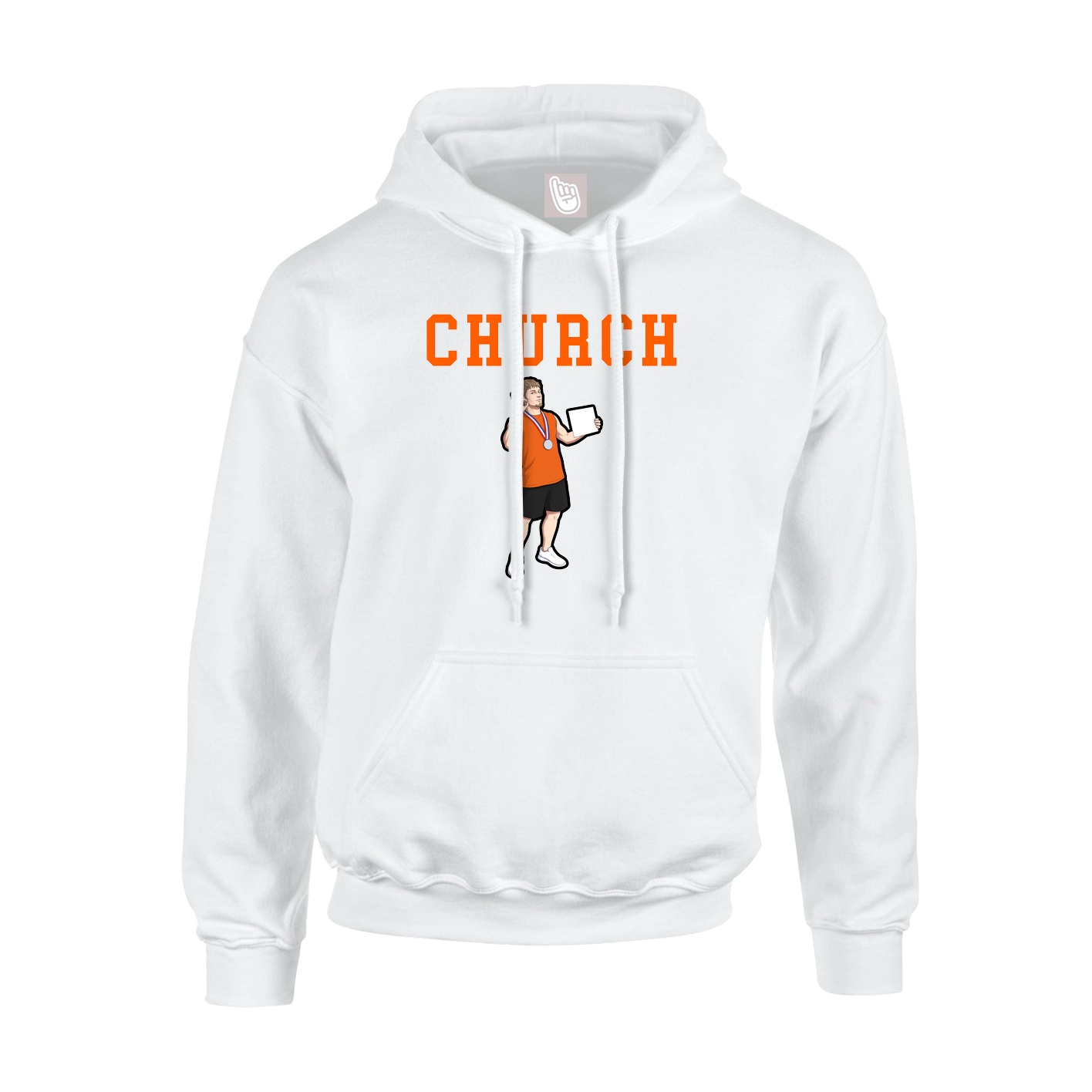 Youth Hoodie — Shirsey in White