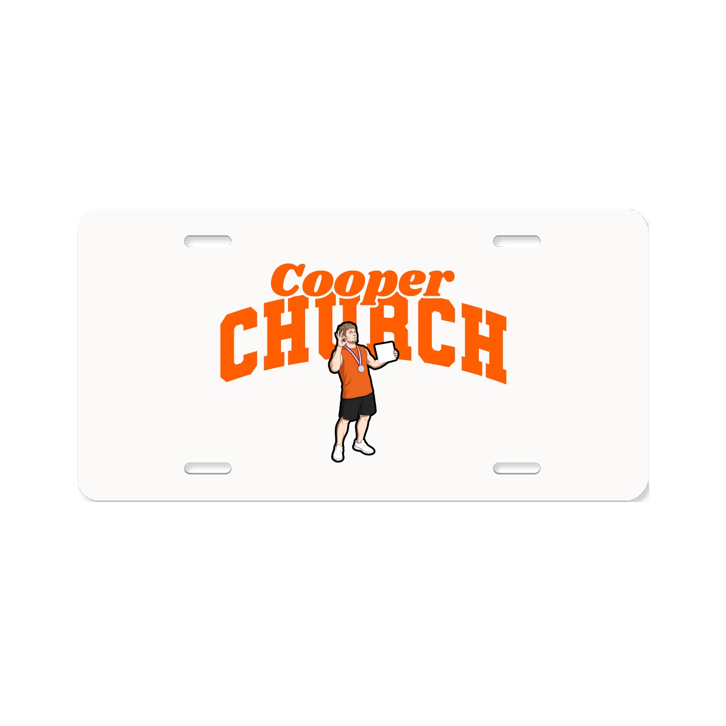 License Plate — Signature Arch in Classic