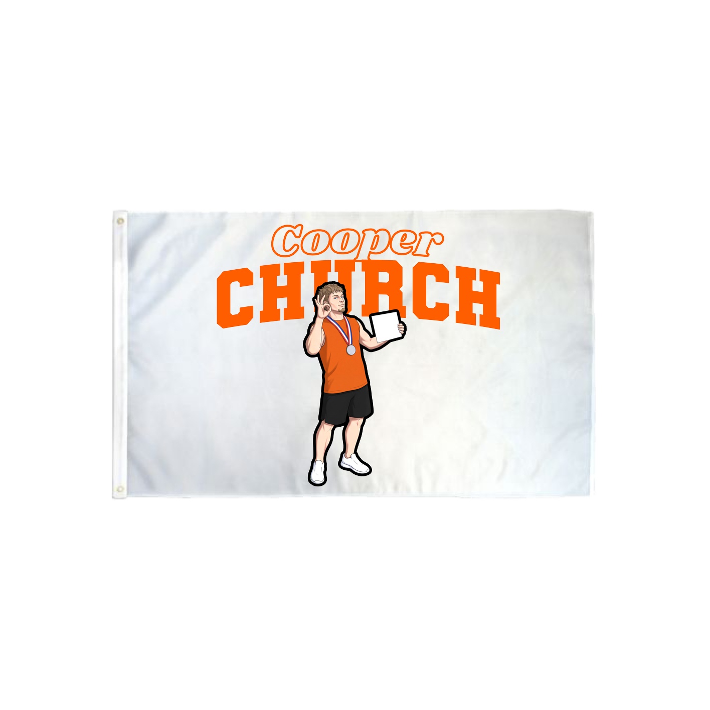 3x5 Flag — Name Arch in Classic