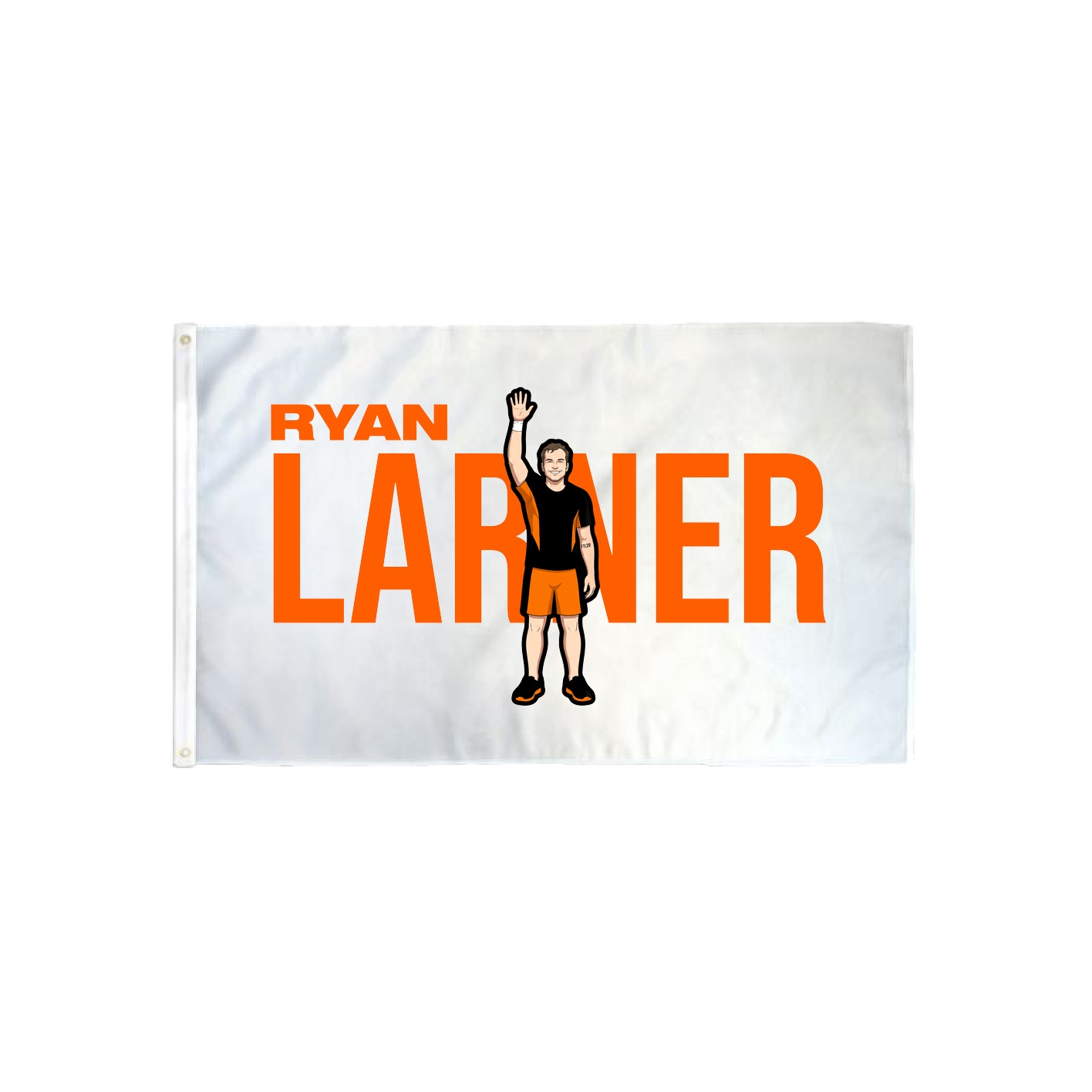 3x5 Flag — Player Name in Classic