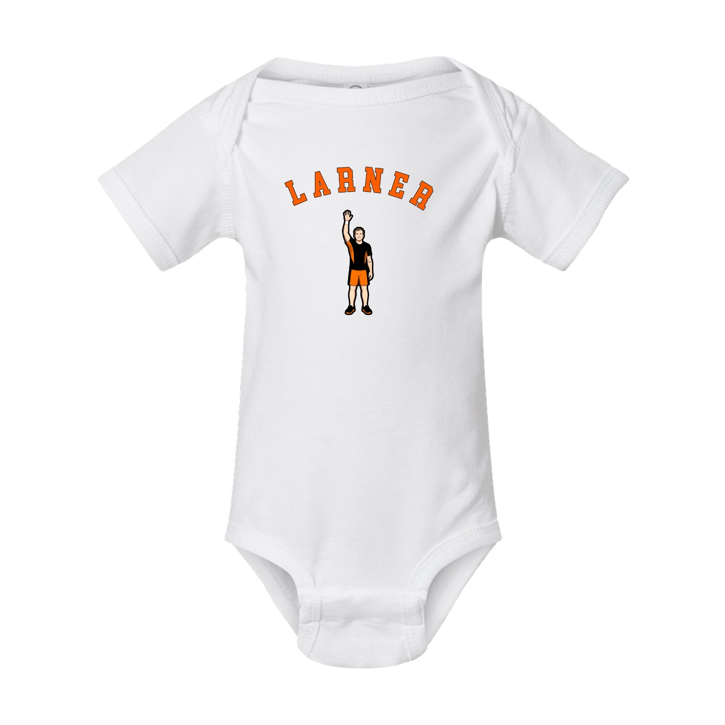 Baby Onesie — Shirsey Arch in White