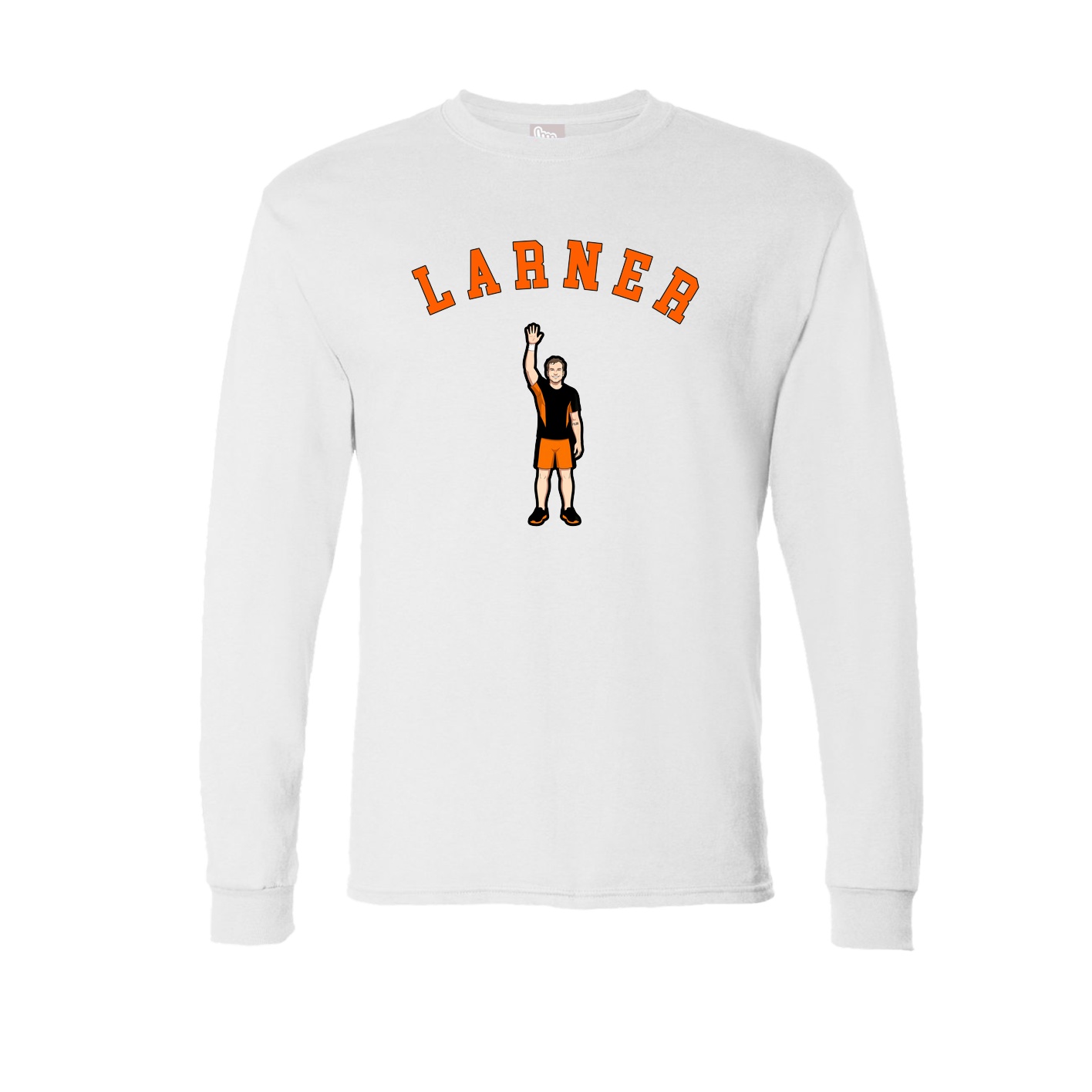 Long Sleeve Tee — Shirsey Arch in White