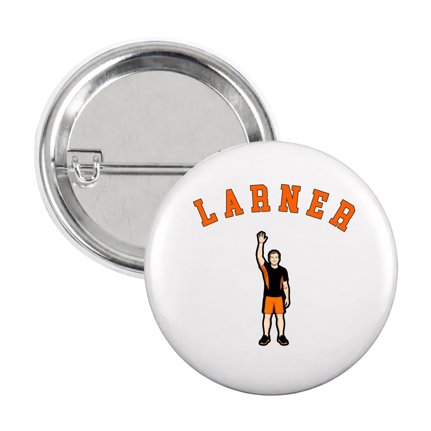 Game Day Button — Shirsey Arch in White