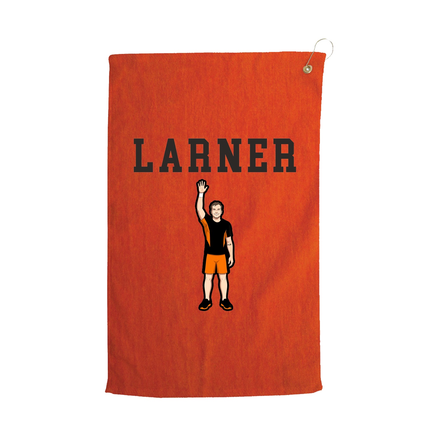 Golf Towel — Shirsey in Orange