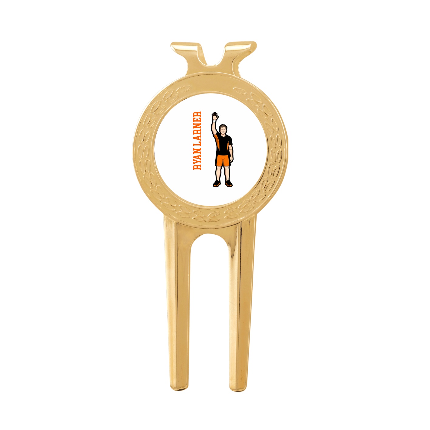 Divot Tool with Ball Marker — Name Vertical in Classic